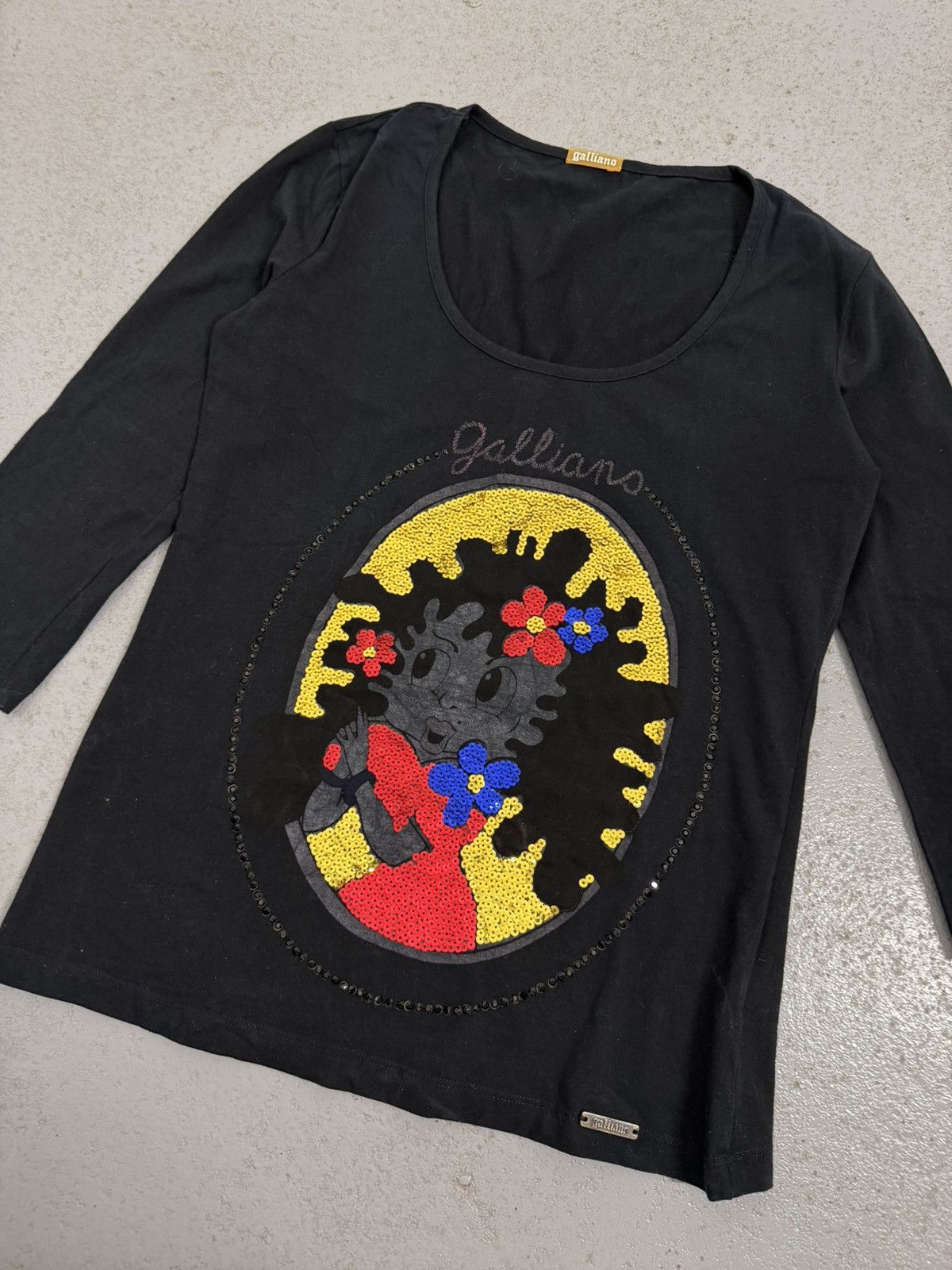 John Galliano Vintage 00s John Galliano Betty Boop 3/4 Sleeve Length Size M / US 6-8 / IT 42-44 - 4 Thumbnail
