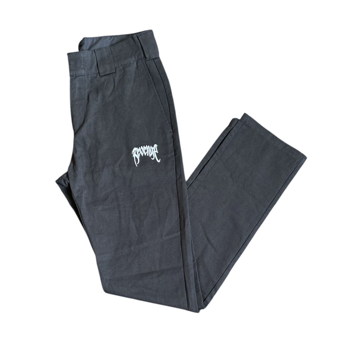 Designer × Revenge Revenge Black Crosshair Work Pants Size: Small Size US 28 / EU 44 - 1 Thumbnail