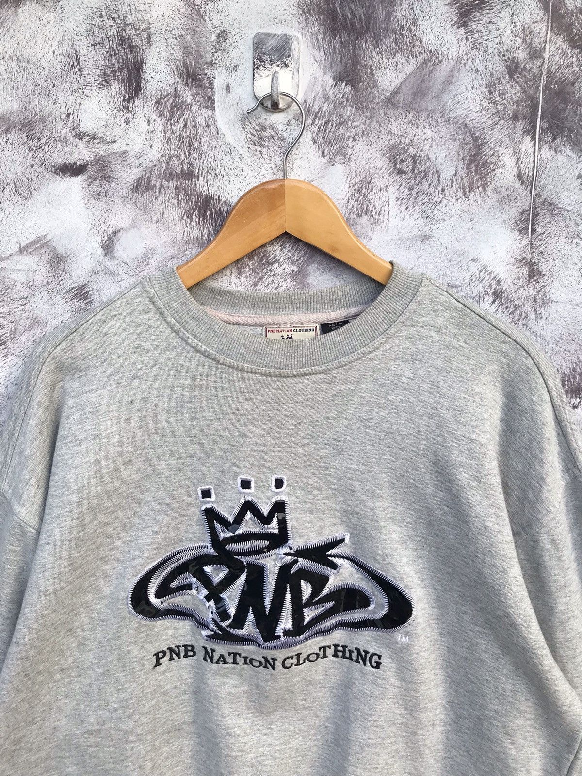 Other PNB Nation logo crewneck sweatshirt Size US L / EU 52-54 / 3 - 2 Thumbnail