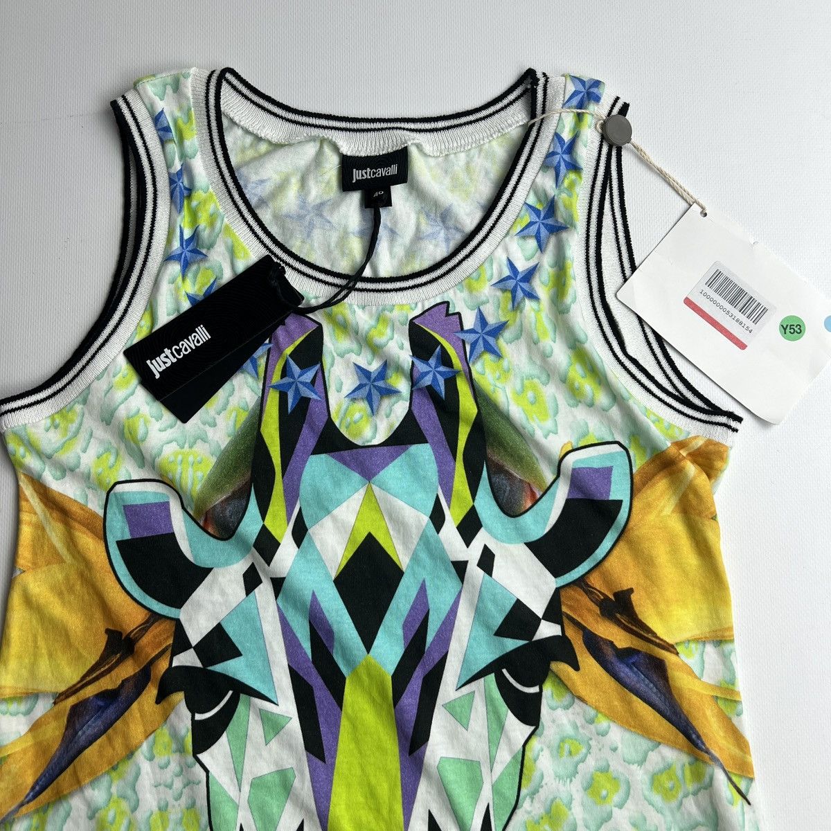 Just Cavalli Just Cavalli Tank Top Graphic Print 40 Size M / US 6-8 / IT 42-44 - 2 Thumbnail