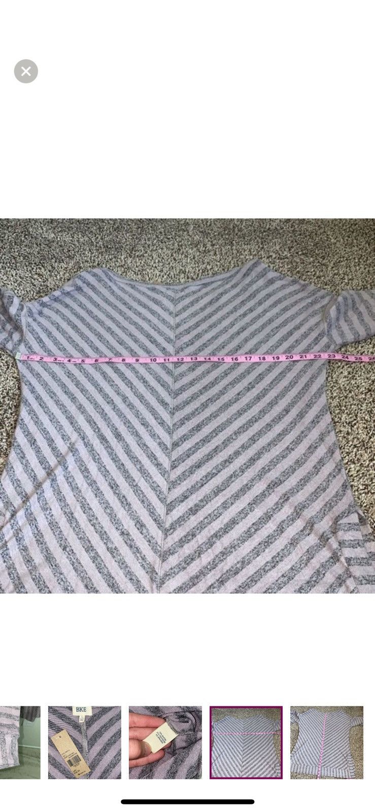 BKE BKE Large striped soft top Size L / US 10 / IT 46 - 6 Thumbnail