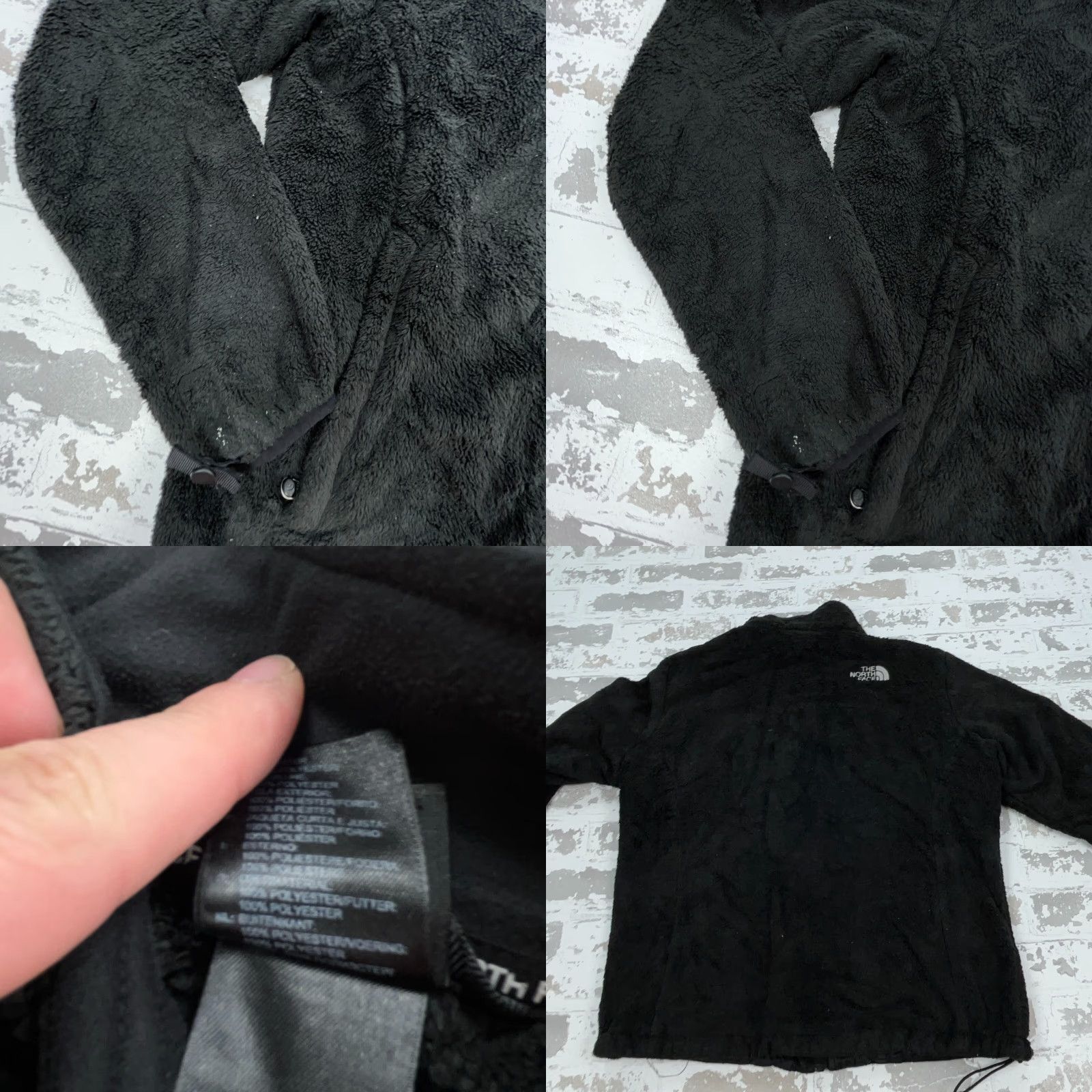 The North Face The North Face Jacket Women Medium Black Full Zip Up Sweater Fleece Ladies Size M / US 6-8 / IT 42-44 - 8 Thumbnail