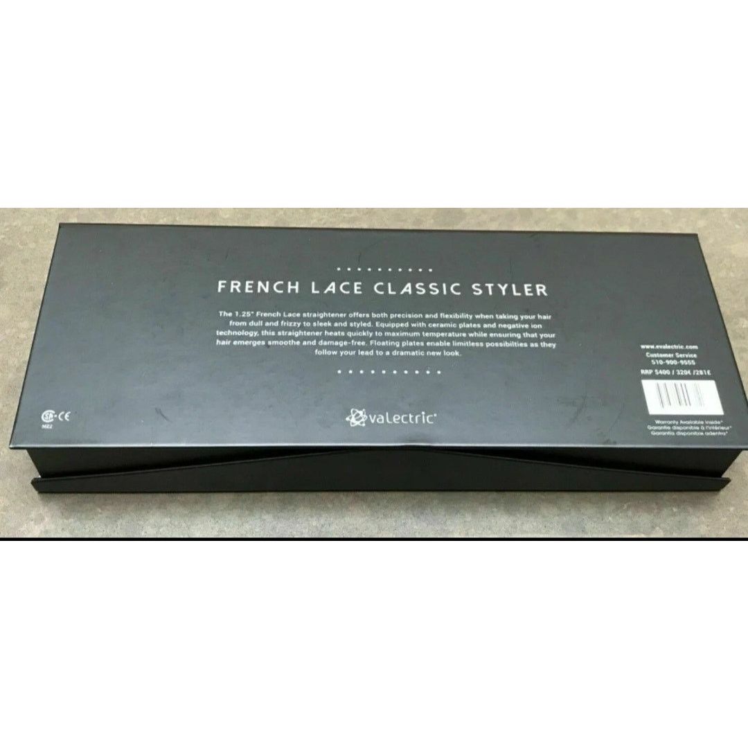 Other Evalectric 100% Ceramic Hair Flat iron - French Lace Size ONE SIZE - 8 Thumbnail