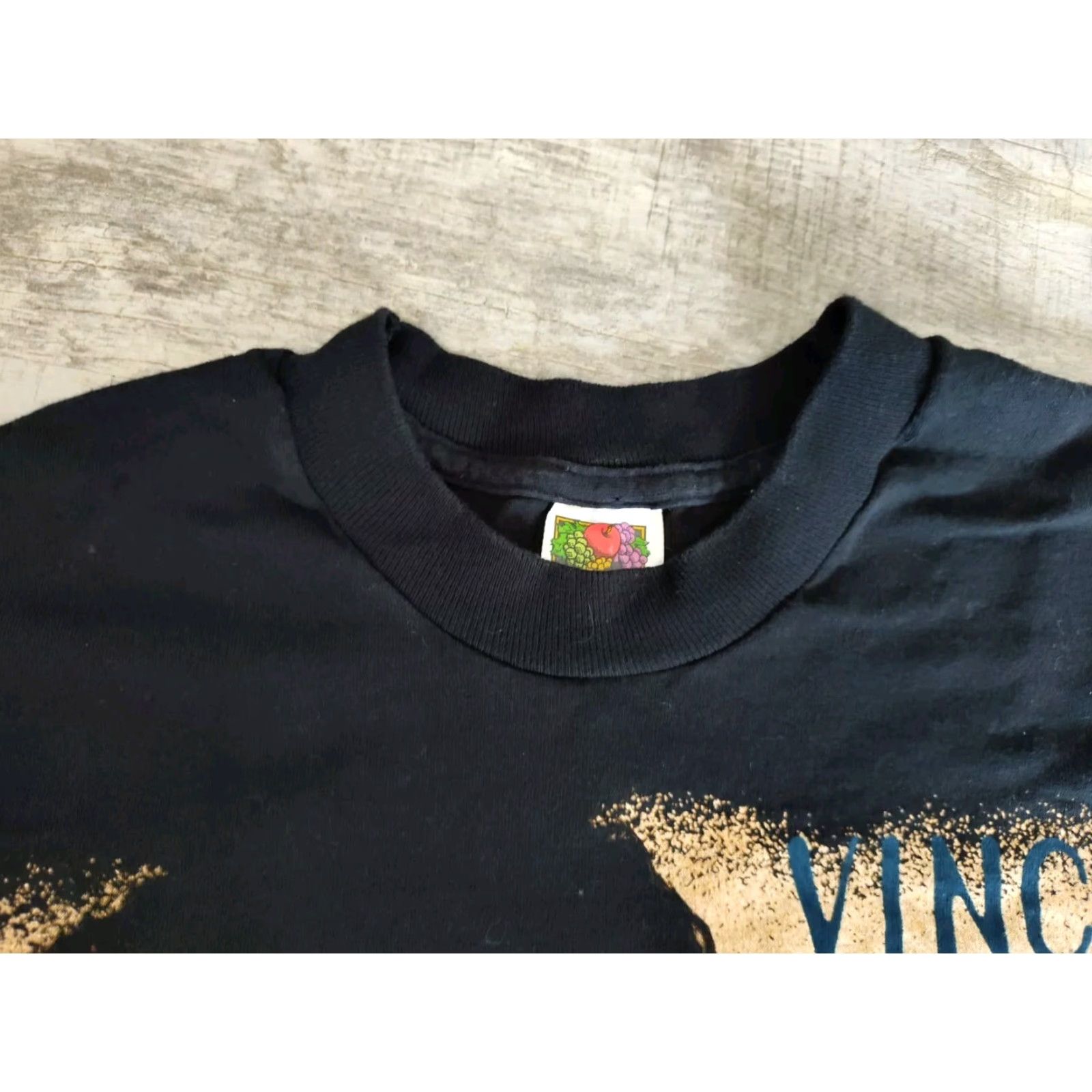 Fruit Of The Loom VINTAGE Vince Gill Tour T-Shirt Size XL Black 90s Single Stitch Men Music Shirt XL Black Vince Gill Tour Tee Size US XL / EU 56 / 4 - 6 Thumbnail
