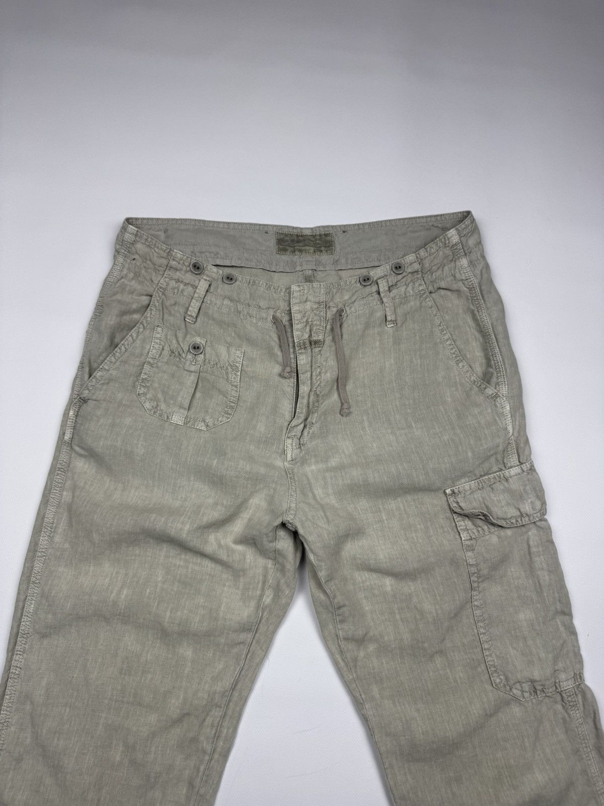 Vintage Vintage Closed Linen Chino Pants Size US 32 / EU 48 - 2 Thumbnail