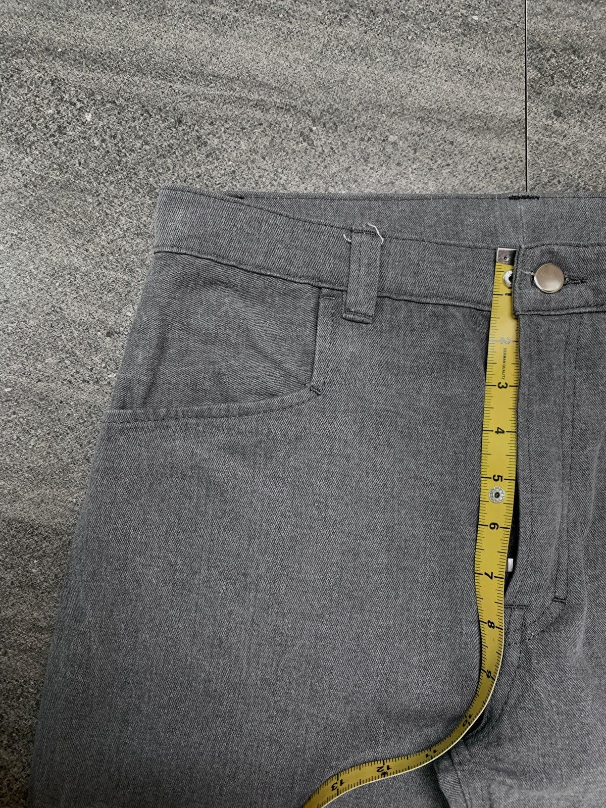 Handmade “FREE IMPORT TAX” Wideleg Semi Flared Denim Jeans Size US 31 - 10 Thumbnail