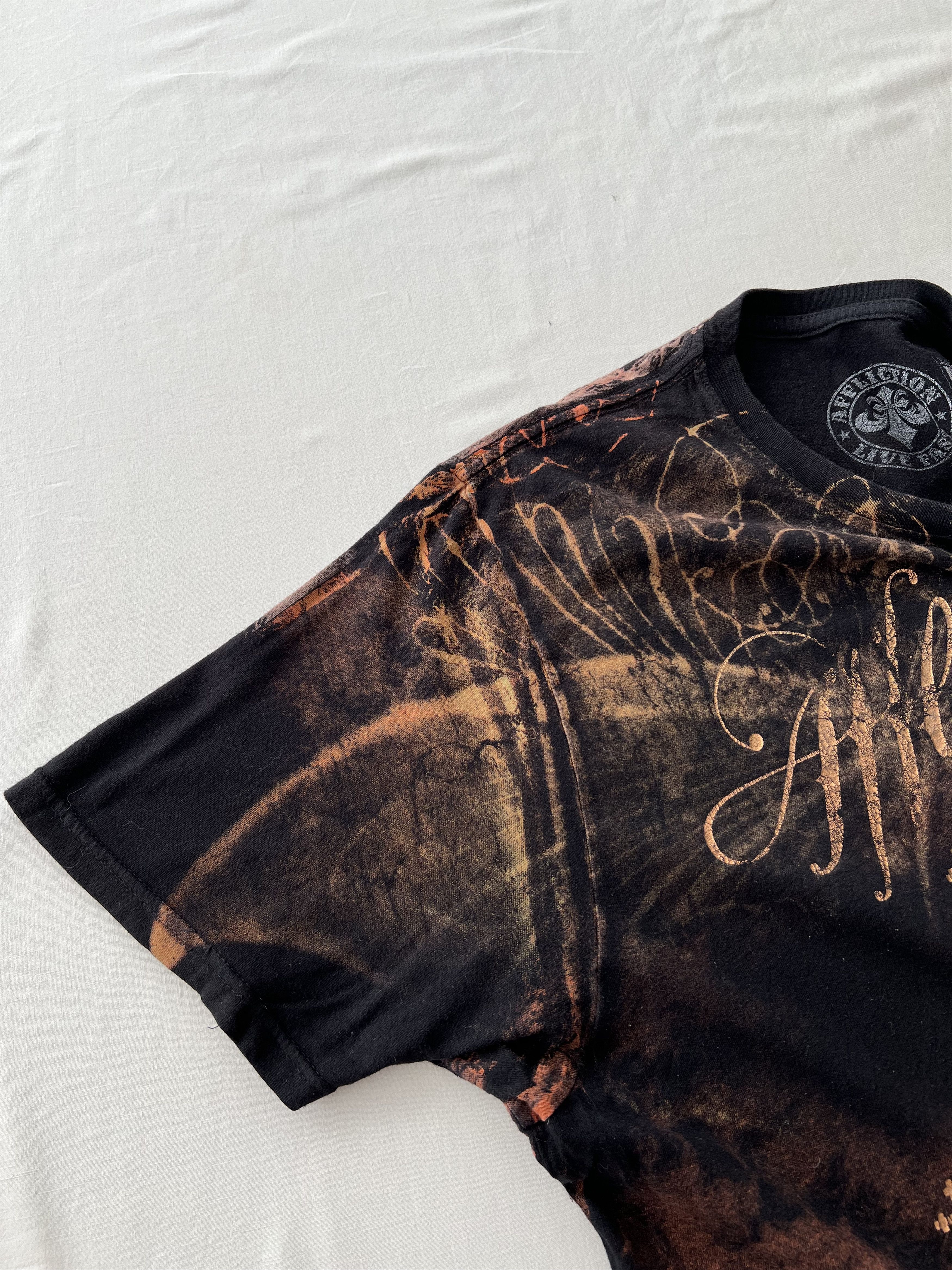 Affliction Vintage Y2k Affliction Skull Demon Gothic Grunge AOP T-shirt Size US L / EU 52-54 / 3 - 10 Thumbnail
