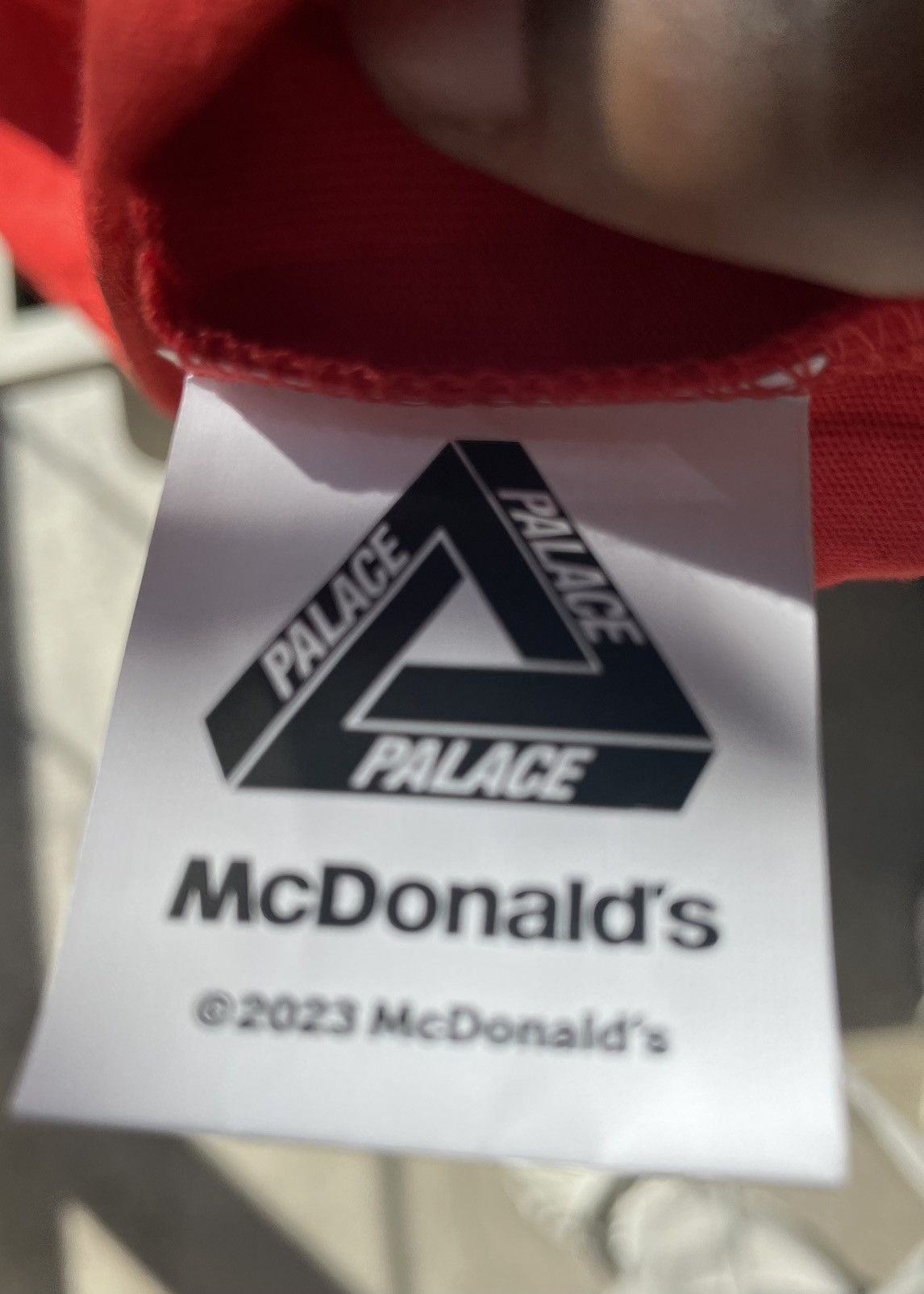 Palace Palace x McDonald's Logo T-shirt Size US M / EU 48-50 / 2 - 5 Thumbnail
