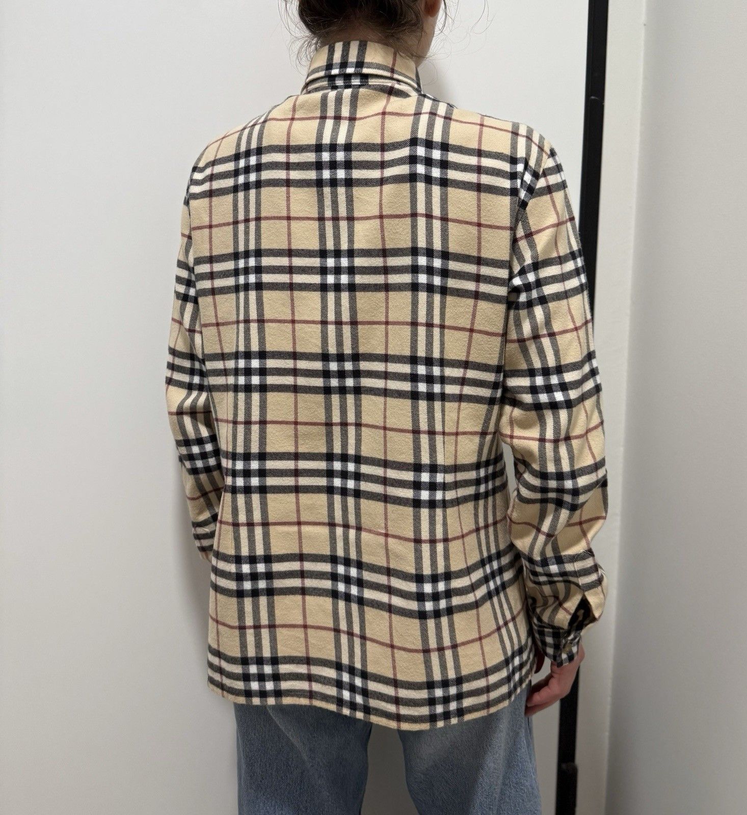 Burberry Vintage Burberry London Shirt Nova Check Long Sleeve y2k Size XL / US 12-14 / IT 48-50 - 8 Thumbnail