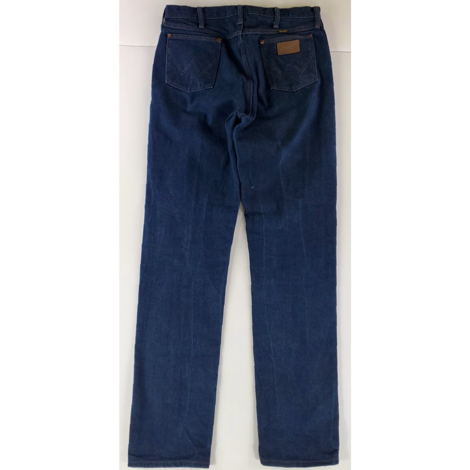 Wrangler VINTAGE Wrangler 13MWZ Jeans Blue Mens 36x38 Inseam 38 Straight Made USA 90s 35x38 Actual Product Size US 35 - 4 Thumbnail
