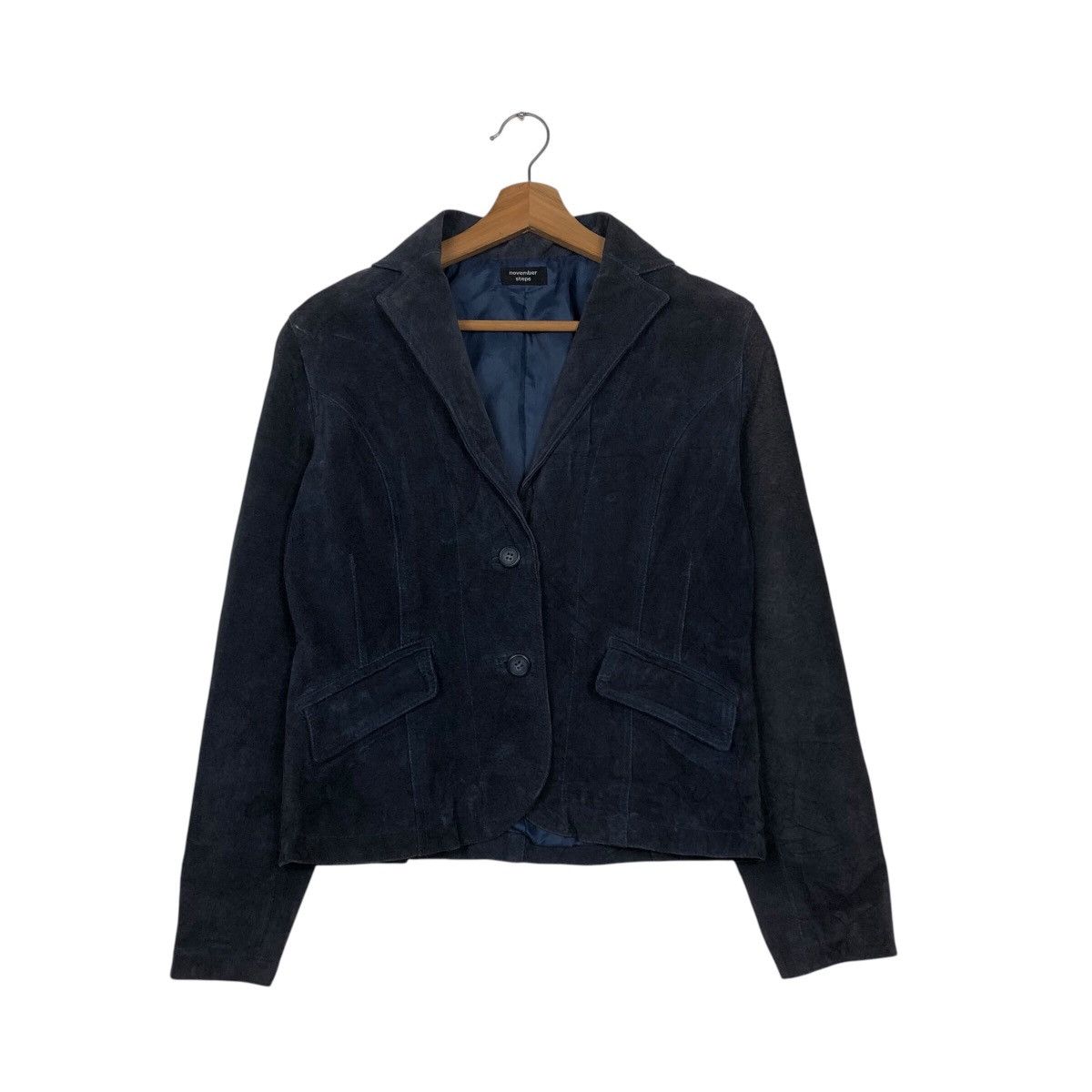 Japanese Brand 📌Archieve Cropped Leather Pig Skins November Steps Japan Size US L / EU 52-54 / 3 - 2 Thumbnail