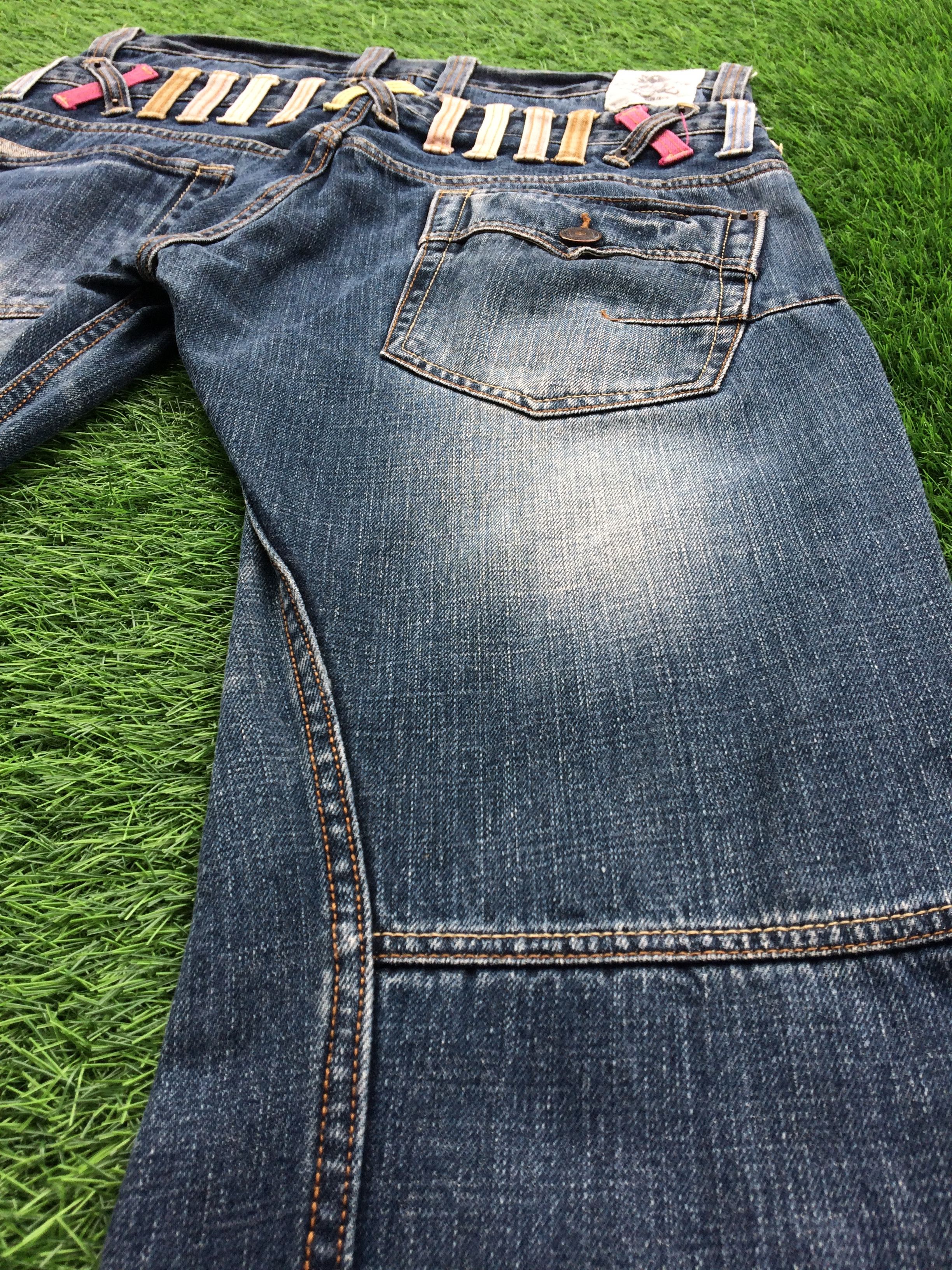 Japanese Brand Japanese Double Waist Denim Jeans Pants #D-867 Size US 30 / EU 46 - 8 Thumbnail