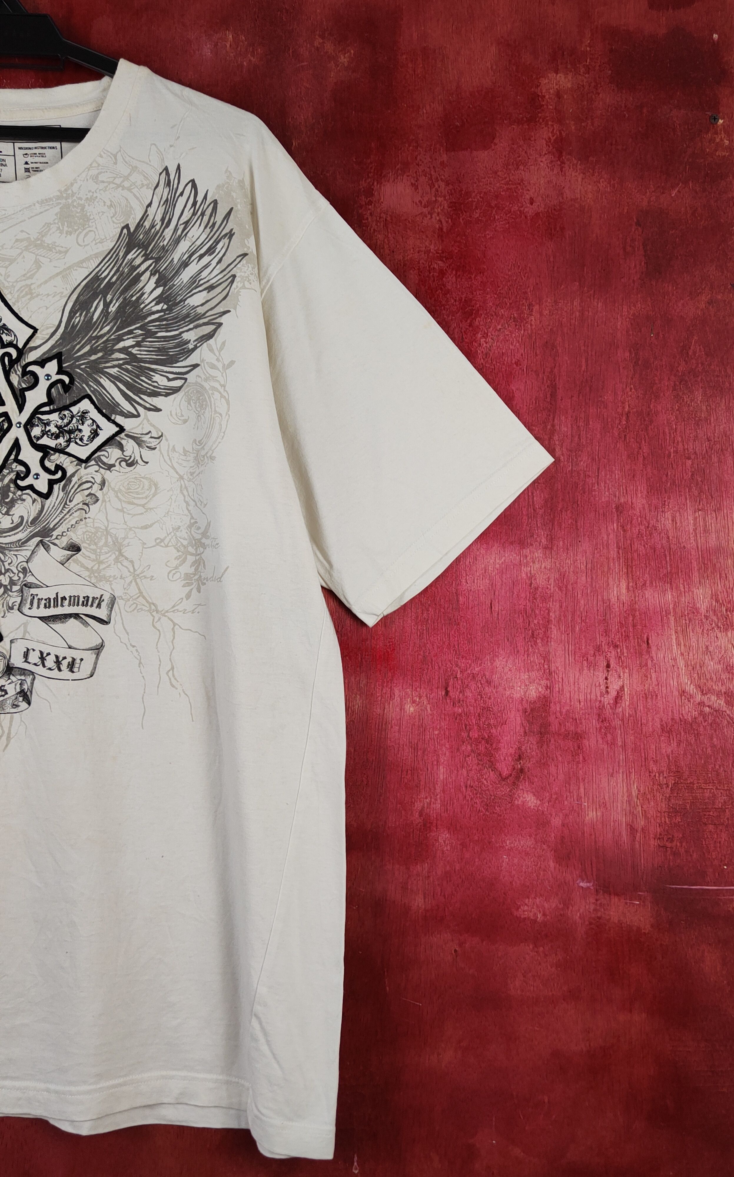Avirex Avirex White Short Sleeve T-shirts #S2294 Size US XL / EU 56 / 4 - 6 Thumbnail