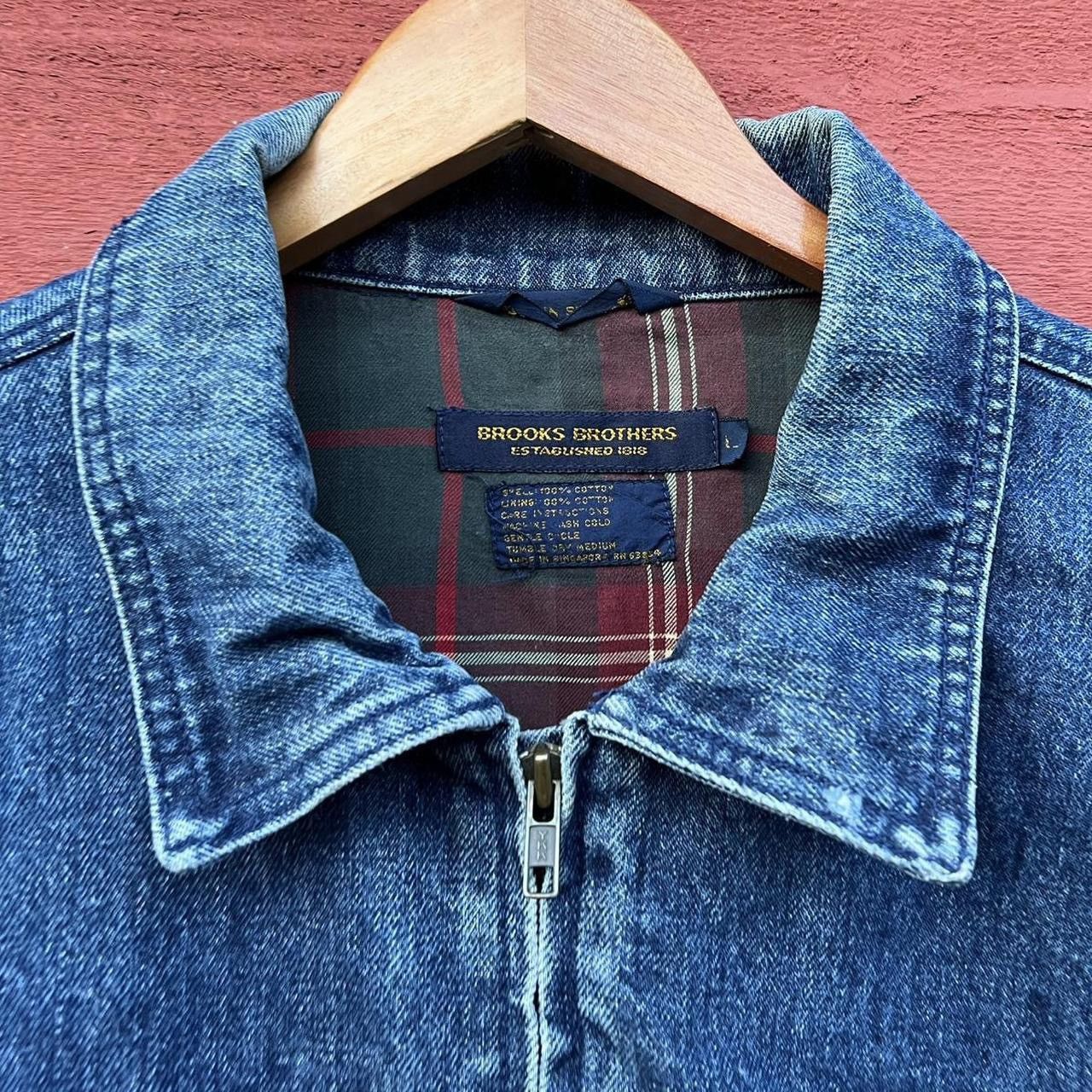 Brooks Brothers Vintage Denim Brooks Brothers Jacket Size US L / EU 52-54 / 3 - 2 Thumbnail