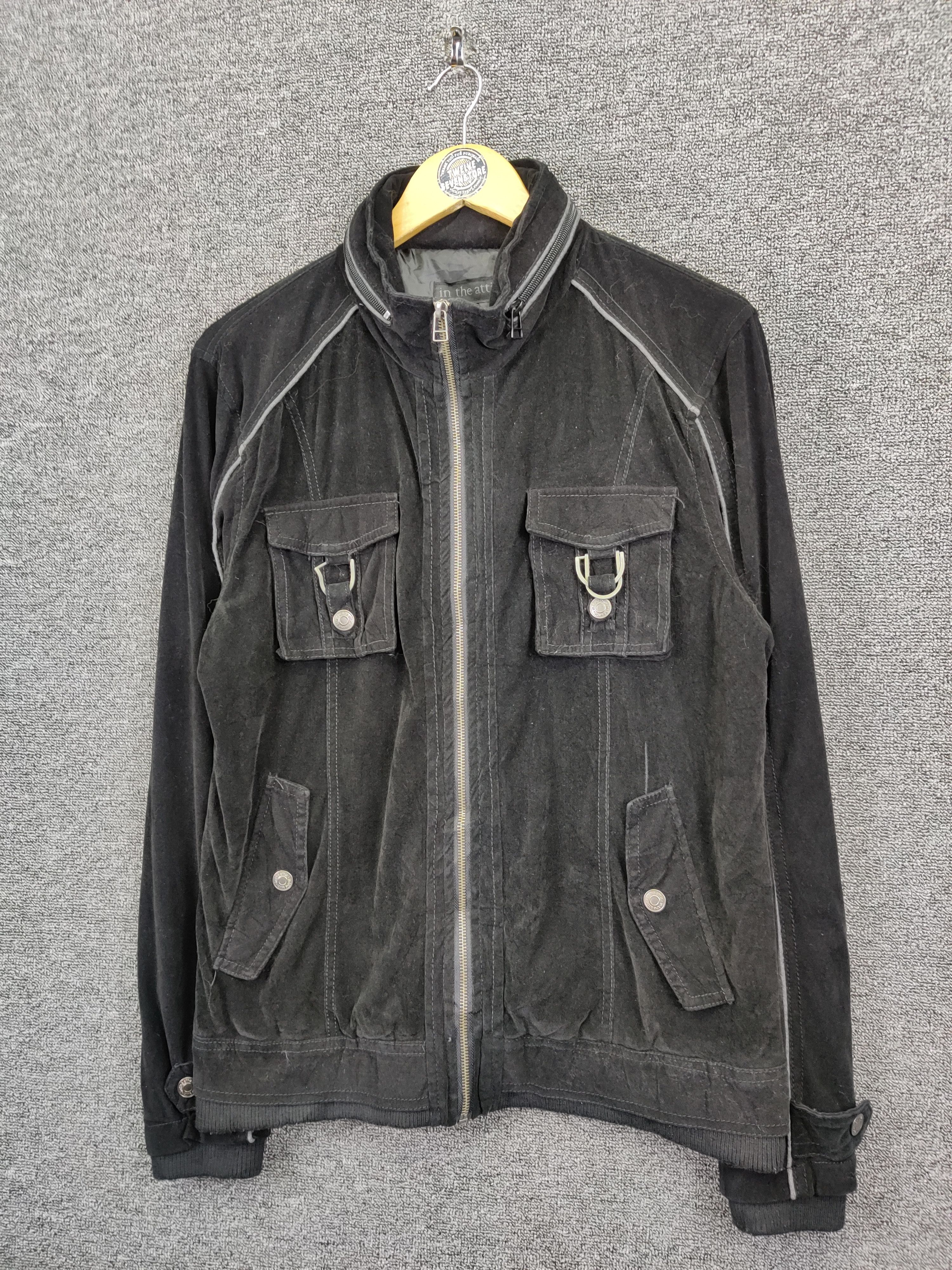 In The Attic Vintage In The Attic Velvet Bondage Punk Jacket Size US M / EU 48-50 / 2 - 2 Thumbnail