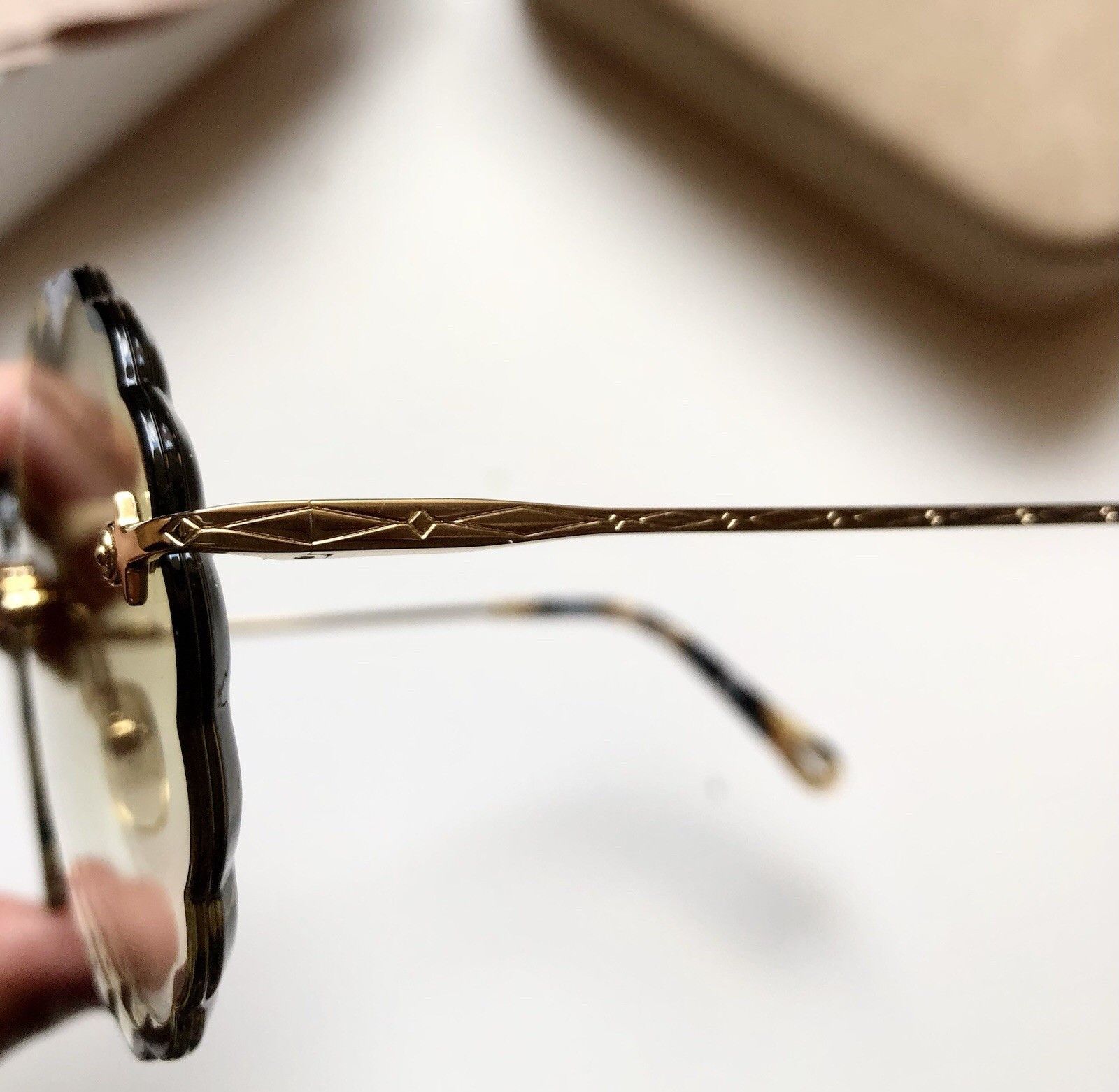 Chloe Chloe Rimless Flower Brown Gradient Sunglasses CE142S NIB Size ONE SIZE - 3 Thumbnail
