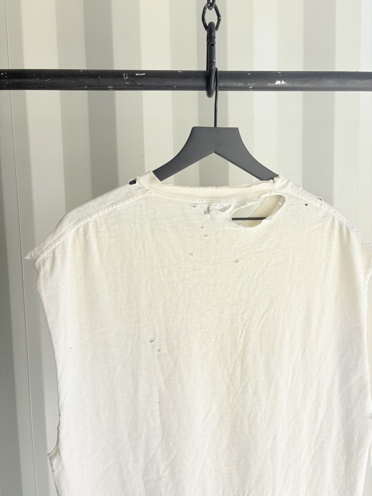 Vintage Thrashed Fear Factor Faded Tee Shirt Distressed ERD Grunge Size US XL / EU 56 / 4 - 5 Thumbnail