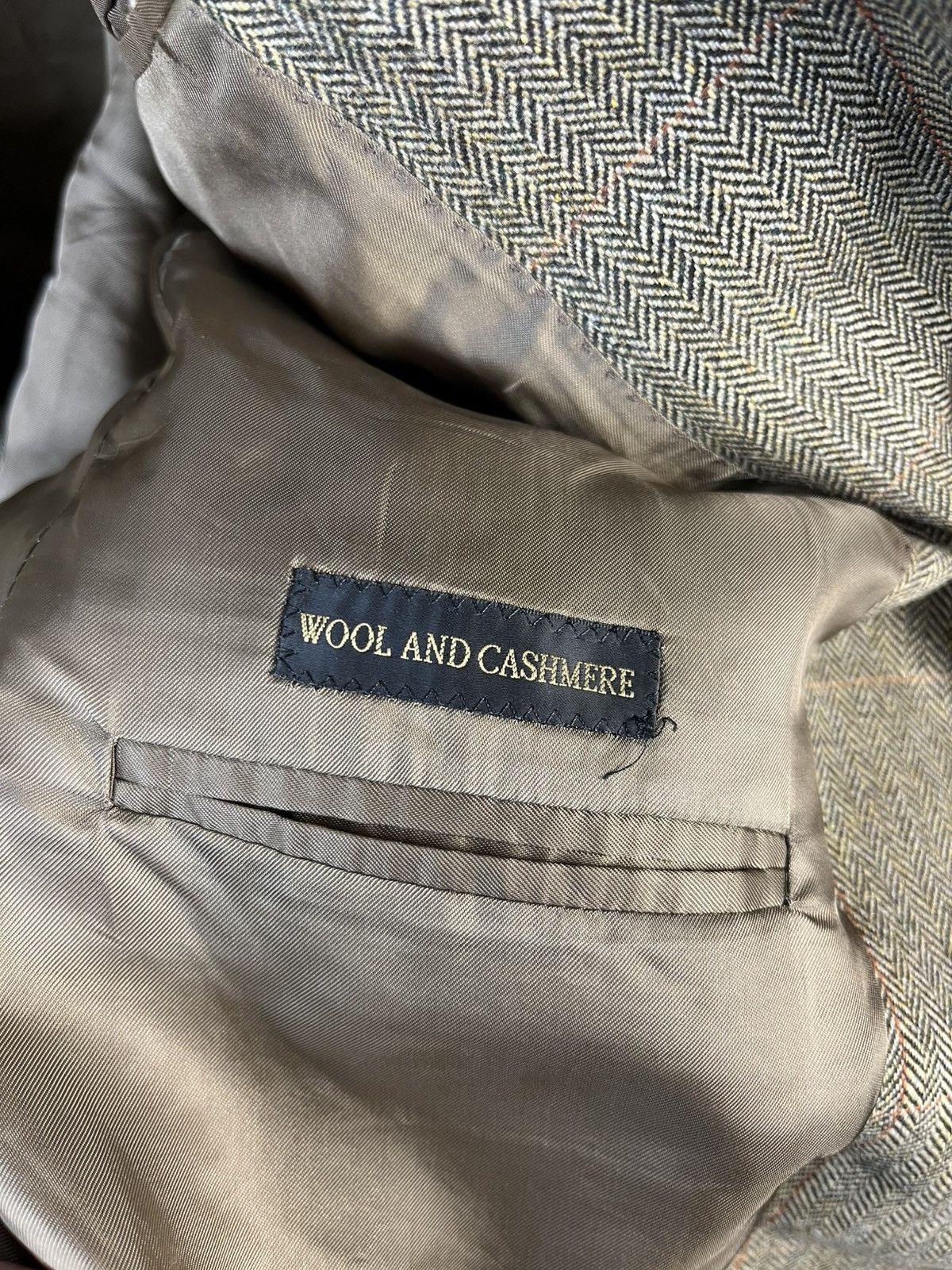 Corneliani Corneliani Luxury Wool & Cashmere Blazer Jacket Madein Italy Size 42R - 9 Thumbnail