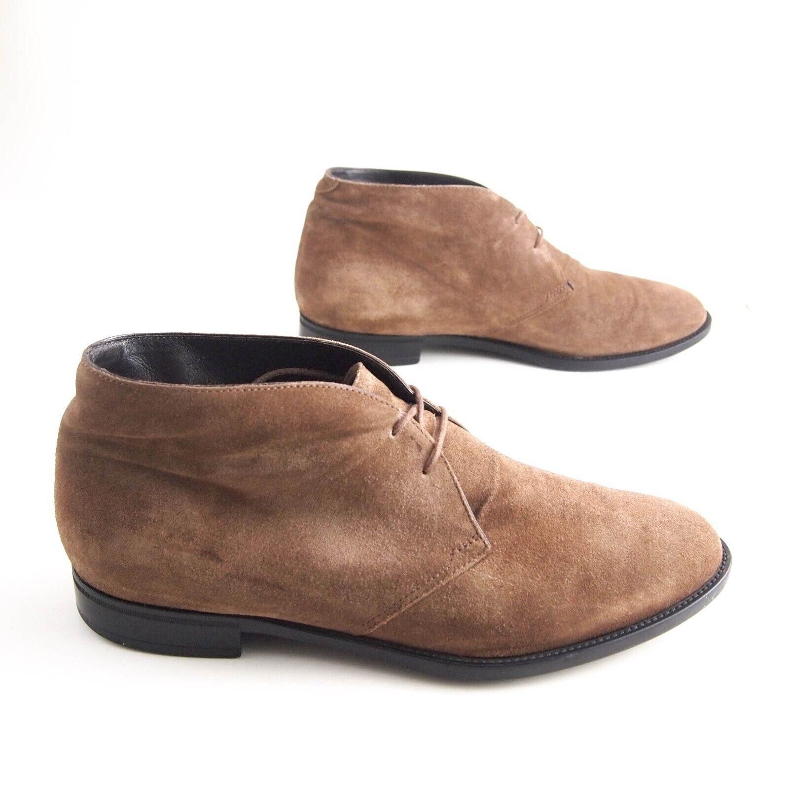 Fratelli Rossetti Fratelli Rossetti Chukka Boots Brown Suede Mens US 8 EU 41 Size US 8 / EU 41 - 4 Thumbnail
