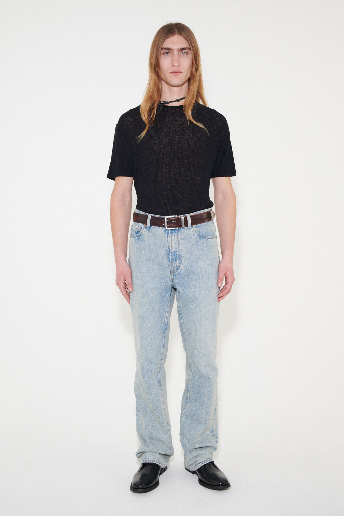Our Legacy 70S CUT Bleach Crease Denim Size US 32 / EU 48 - 5 Thumbnail