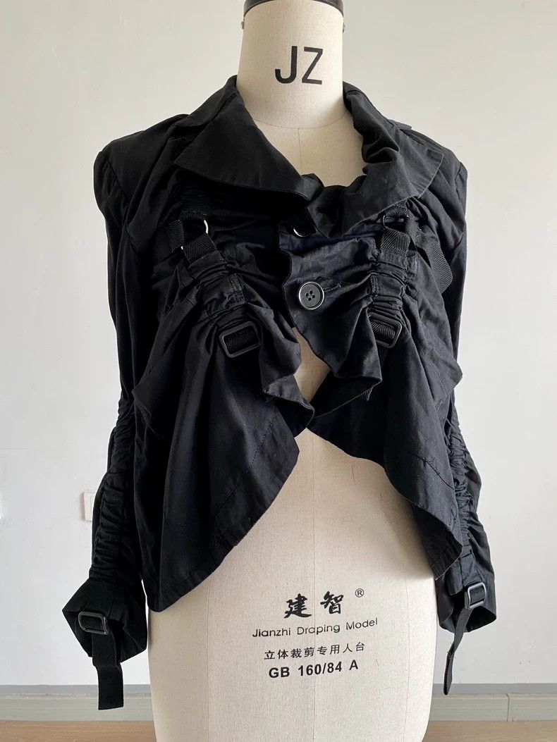 Comme Des Garcons Parachute Show Strap Drape Deconstructed