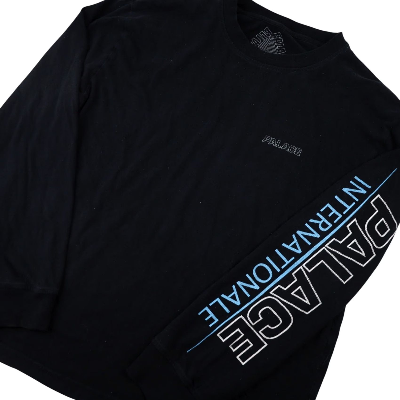 Palace Palace Skateboarding Mens Large Internationale Shirt Black Size US L / EU 52-54 / 3 - 2 Thumbnail