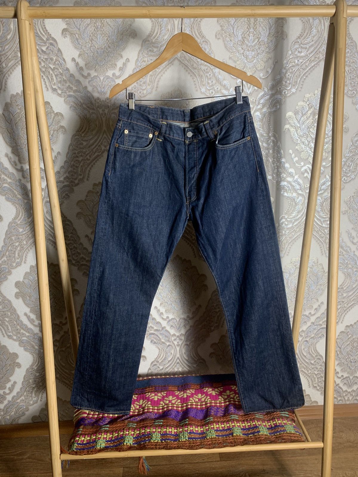Levi's VINTAGE LEVIS 501 CLASSIC DENIM JEANS CASUAL RETRO Y2K 90s Size US 36 / EU 52 - 2 Thumbnail