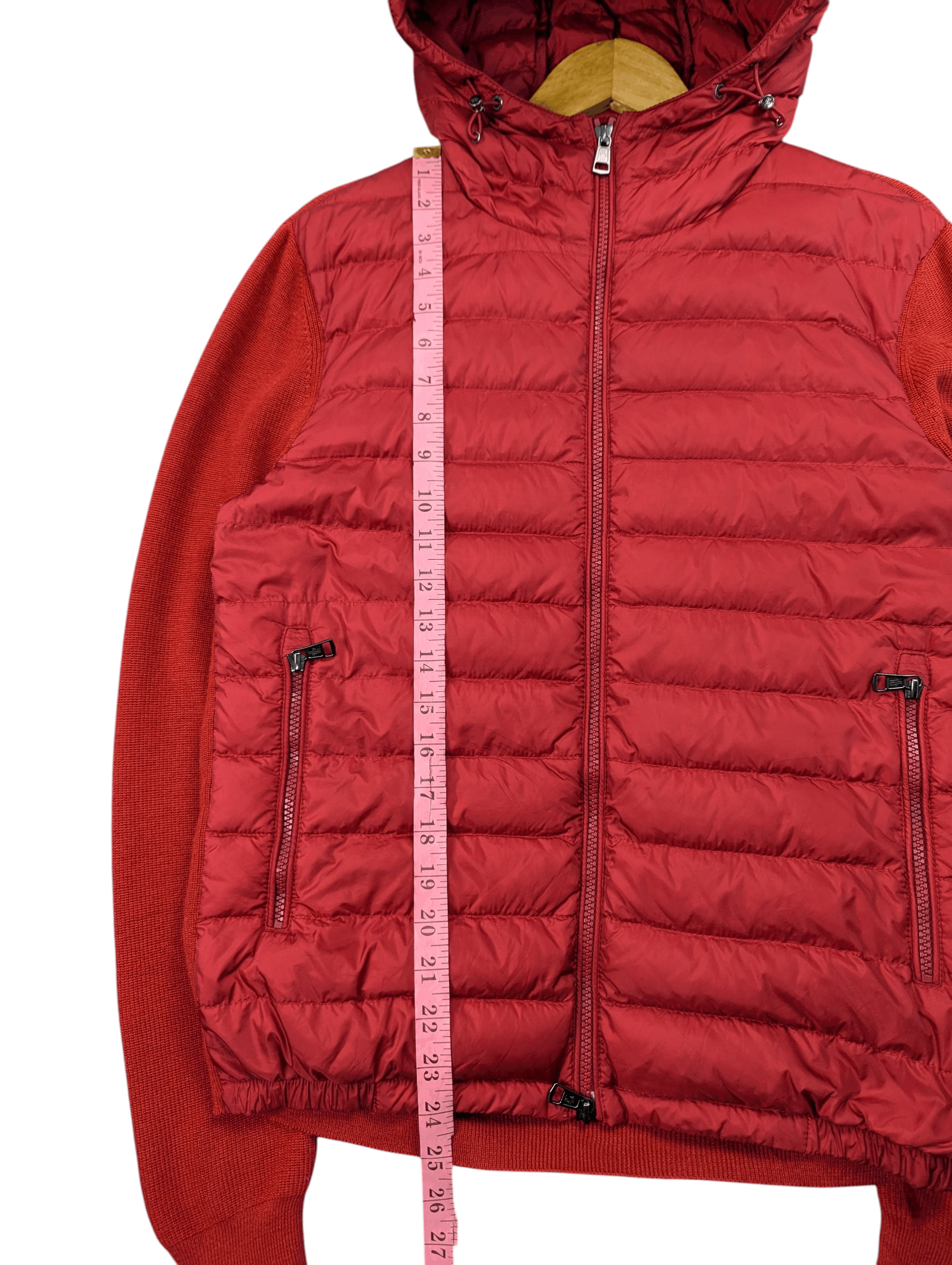 Moncler Moncler Maglione Knitted Down Hooded Jacket Size US M / EU 48-50 / 2 - 23 Thumbnail