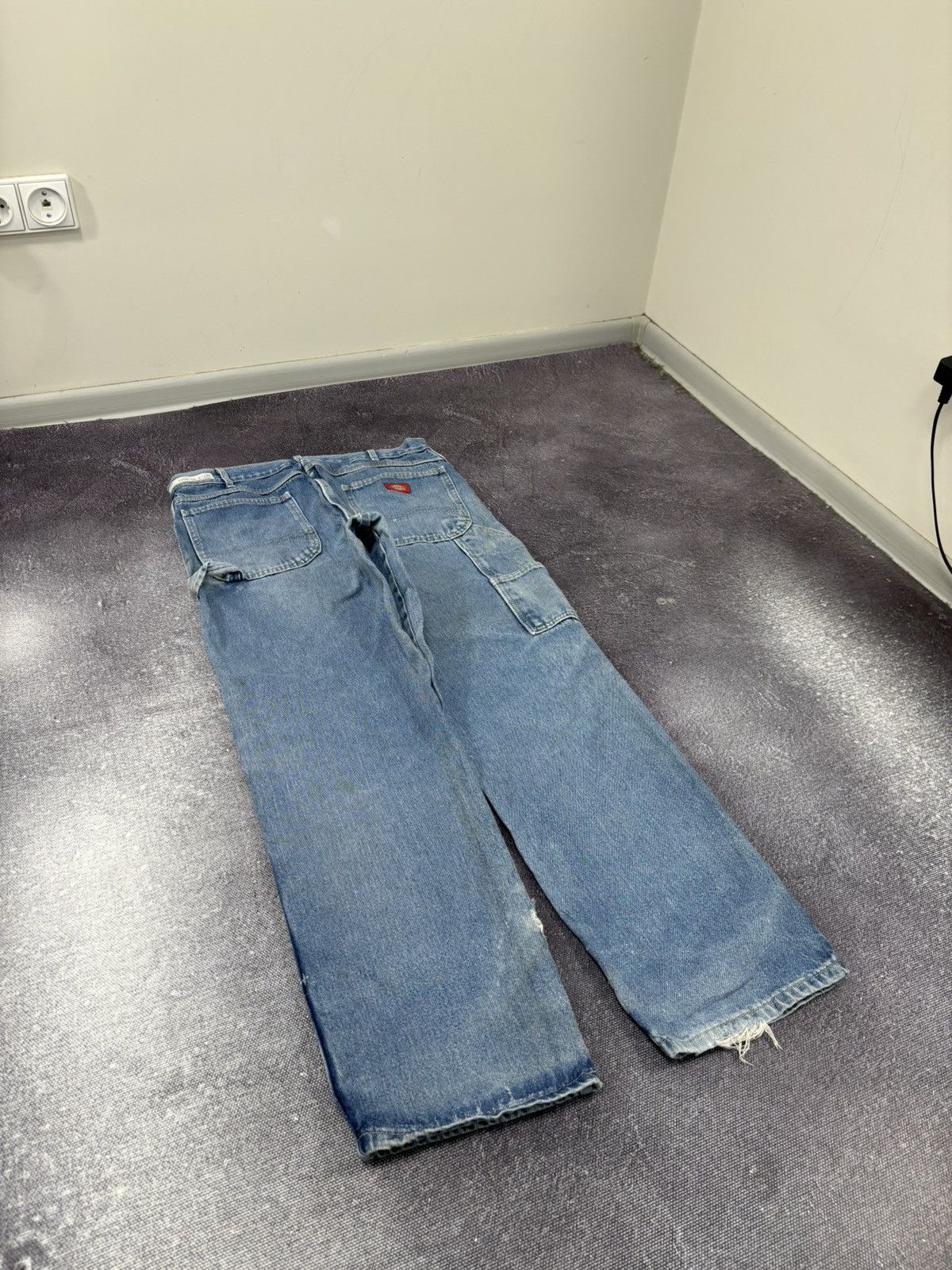 Dickies Vintage Dickies Y2K Relaxed Fit Hype Faded Blue Denim Jeans Size US 36 / EU 52 - 3 Thumbnail