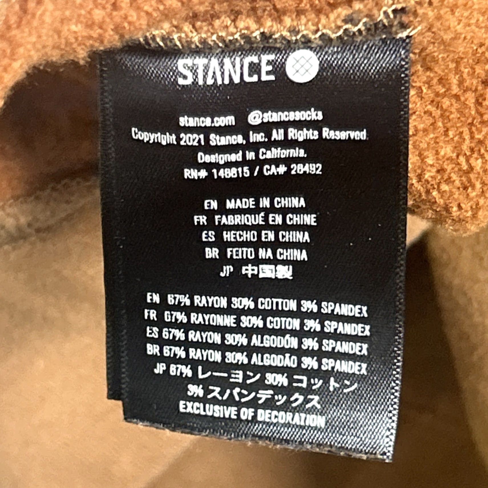 Vintage VINTAGE Stance Sweatshirt Pullover Mens XL 1/4 Zip Fleece Brown Cotton Logo Crew Neck Size US XL / EU 56 / 4 - 8 Thumbnail