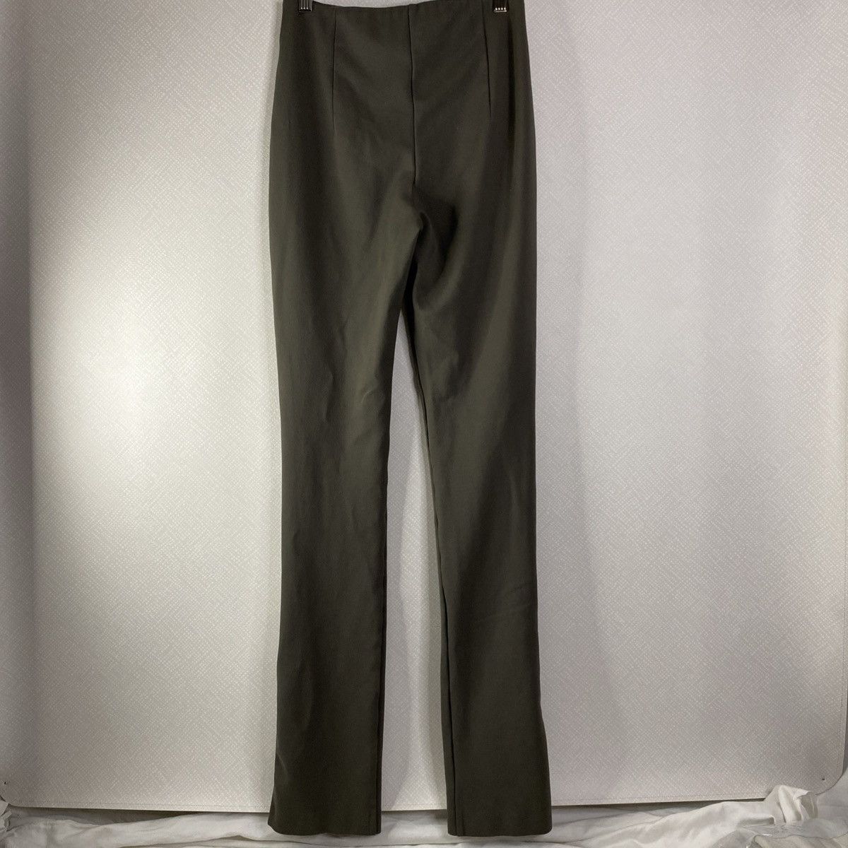 Zara Zara Pants Women's Olive Green Sz XS Career Casual EUC Size 25" / US 0 / IT 36 - 2 Thumbnail