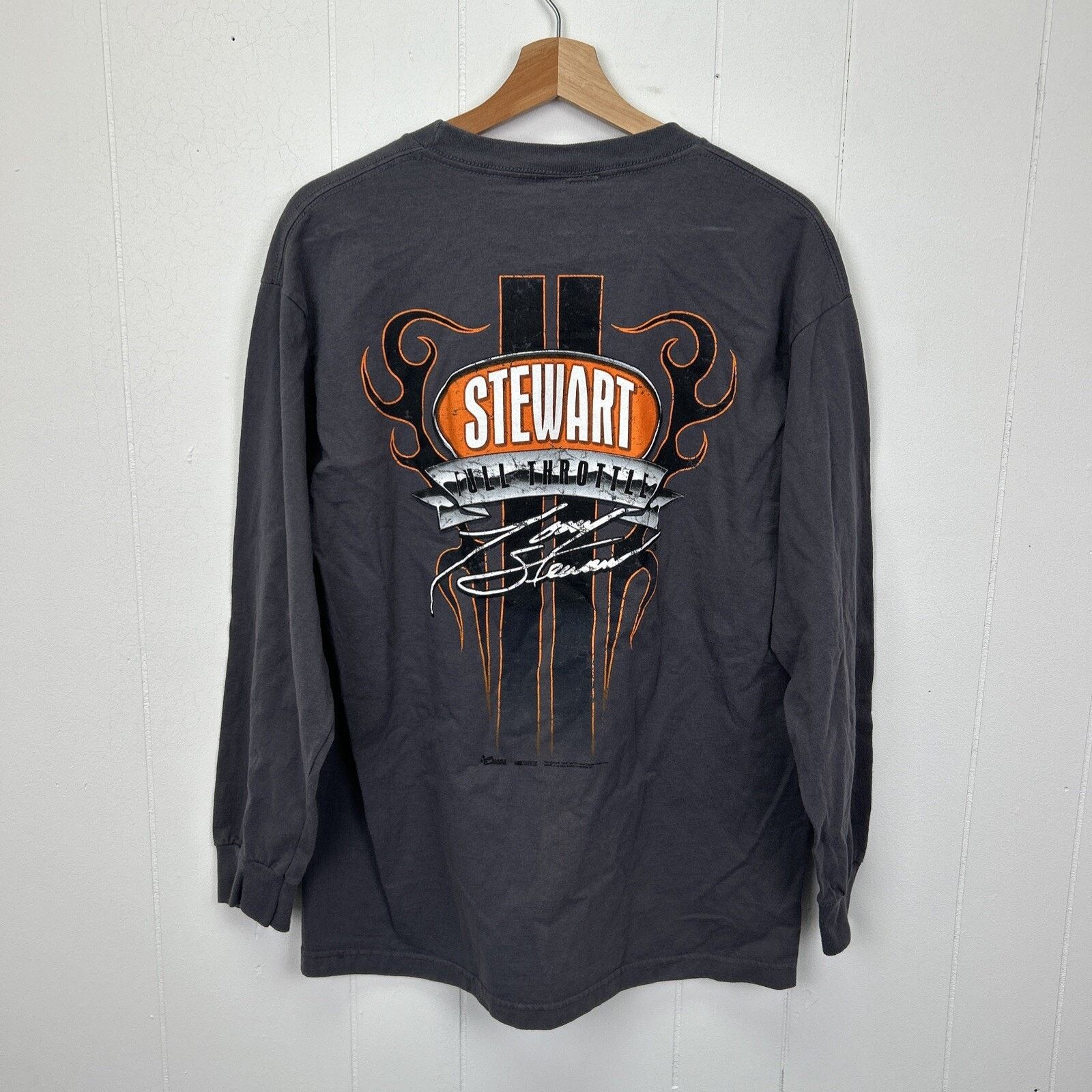 Chase Authentics Chase Authentics Tony Stewart #20 Grey T-shirt Large Size US L / EU 52-54 / 3 - 5 Thumbnail