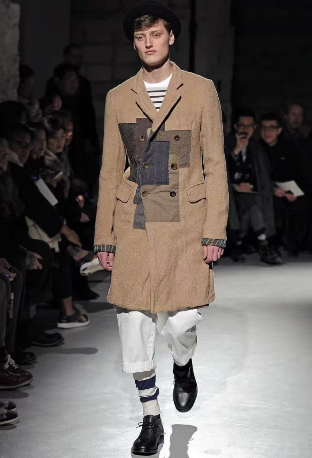 Junya Watanabe Junya Watanabe 13FW Runway Wool Panel Coat Size US M / EU 48-50 / 2 - 8 Thumbnail