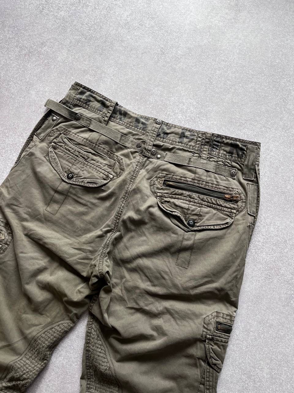 Japanese Brand Vintage Archival Avantgarde Baggy Opium Cargo Pants Y2K M Size US 32 / EU 48 - 11 Thumbnail