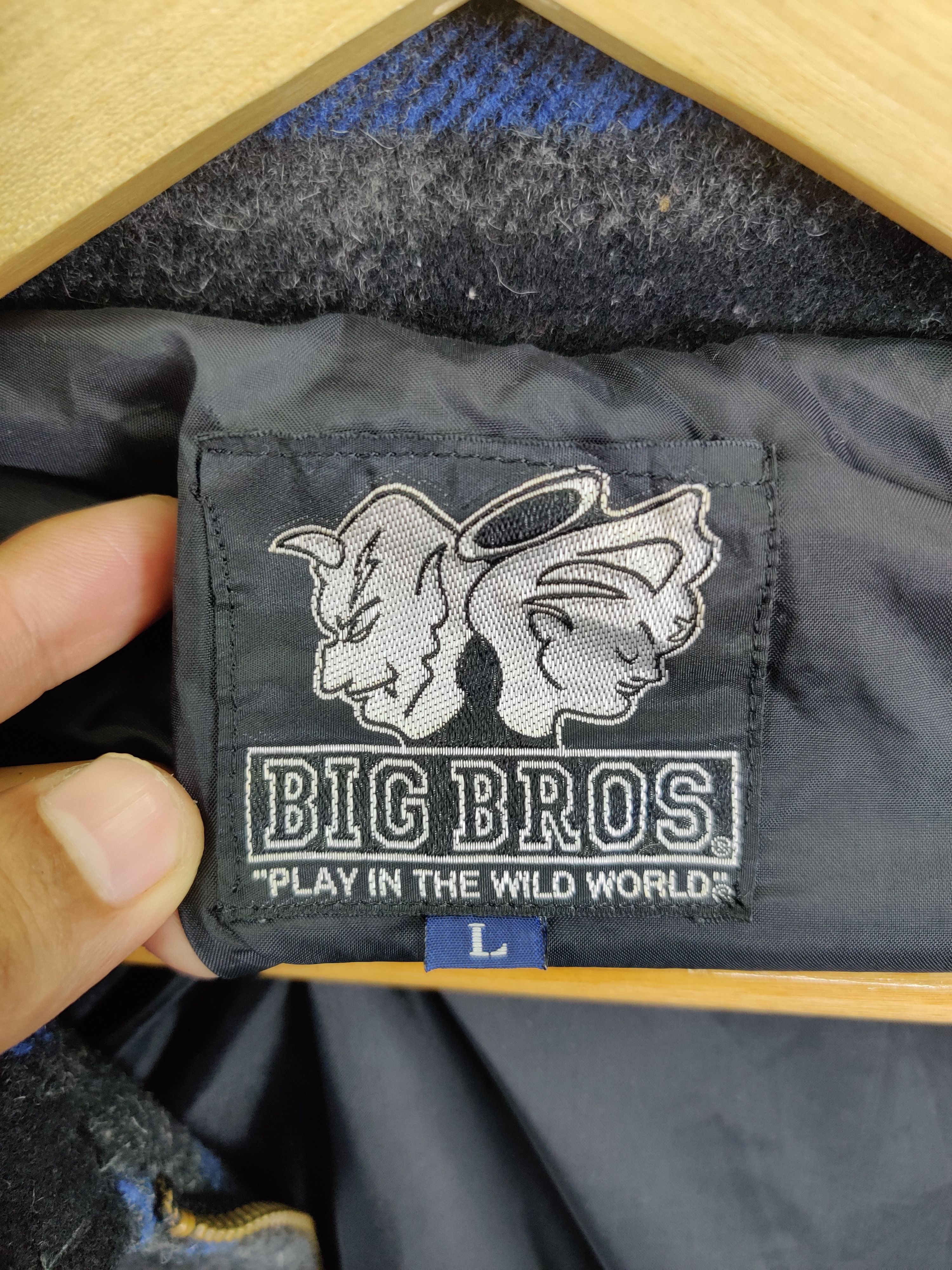 Japanese Brand Vintage Big Bros Wool Plaid Flannel Jacket Size US L / EU 52-54 / 3 - 14 Thumbnail
