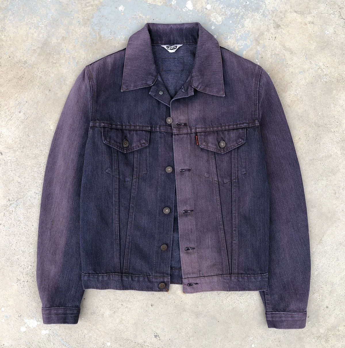 Levi's Vintage Clothing Vintage Faded Levis Orange Tab Denim Trucker Jacket Size US M / EU 48-50 / 2 - 15 Thumbnail