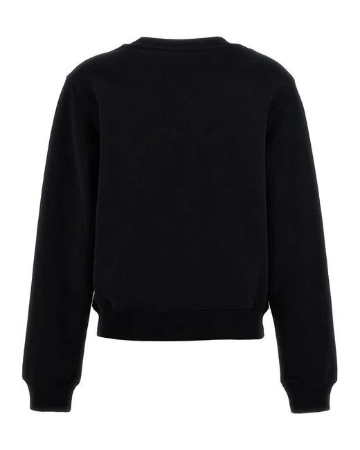 Moschino o1s22i1n0824 Teddy Bear Sweatshirt in Black Size S / US 4 / IT 40 - 2 Thumbnail