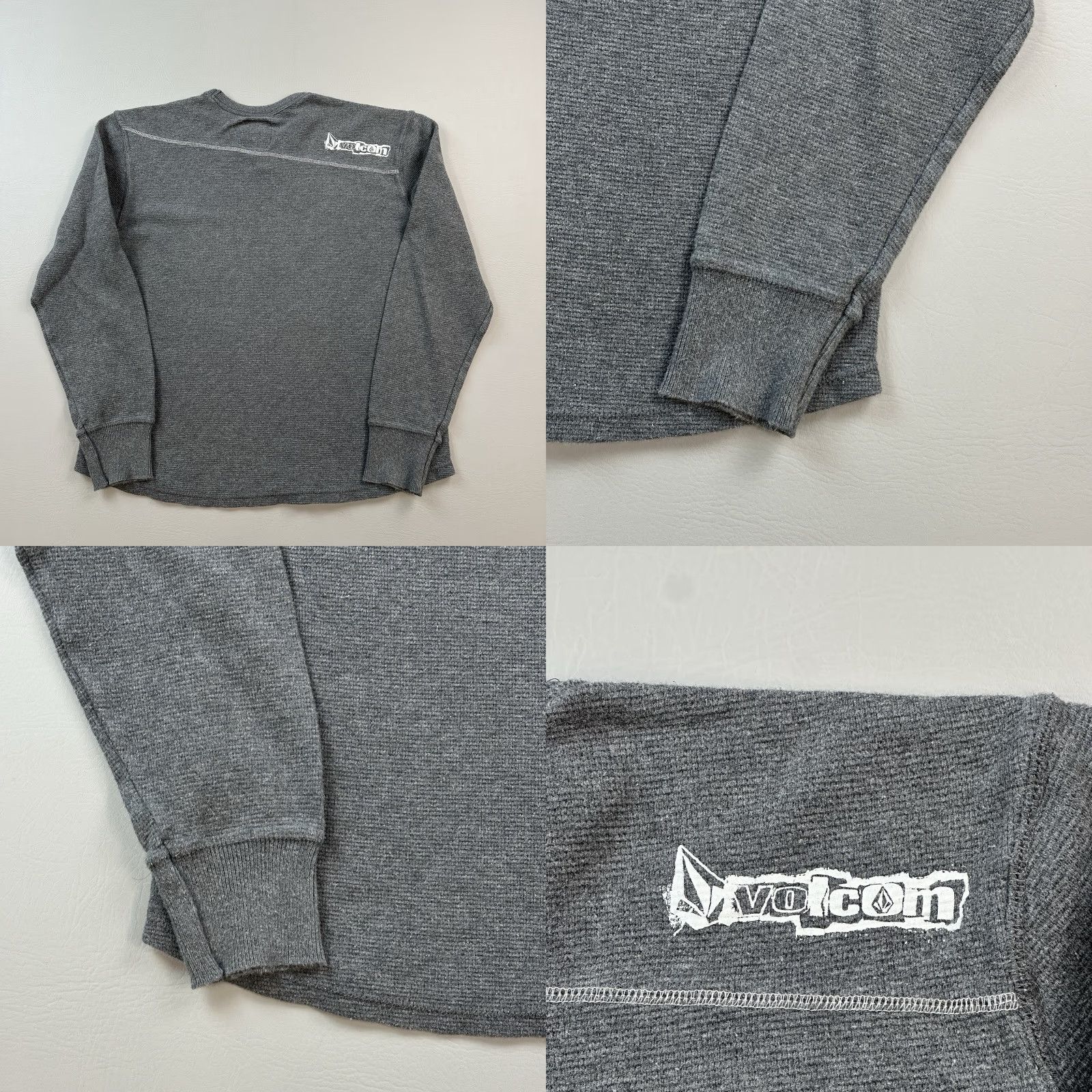 Volcom VINTAGE Volcom Shirt Mens Medium Long Sleeve Thermal Skate Punk Grunge Y2K Size US M / EU 48-50 / 2 - 8 Thumbnail