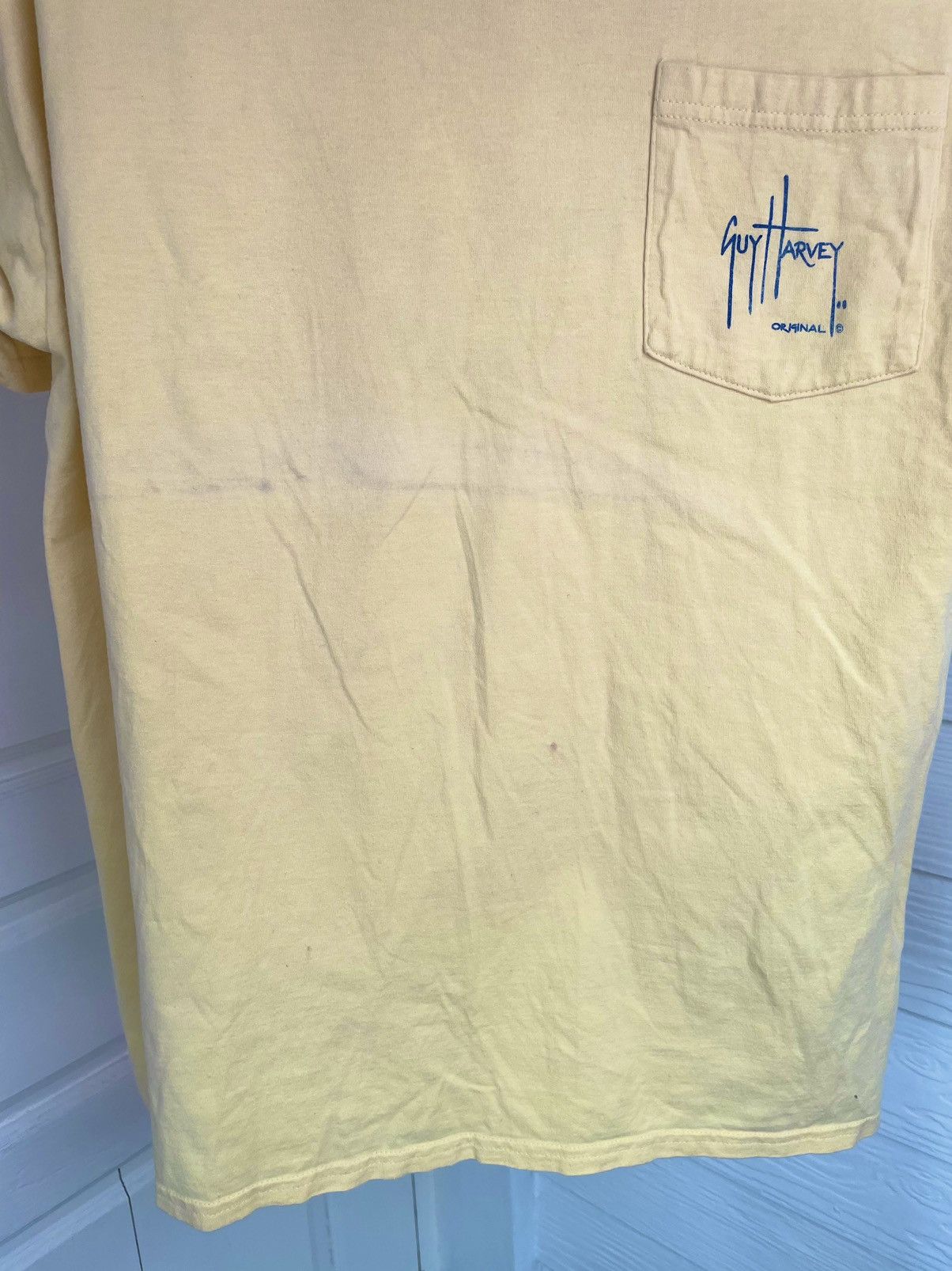 Guy Harvey VINTAGE 2014 GUY HARVEY POCKET TEE Size US L / EU 52-54 / 3 - 8 Thumbnail