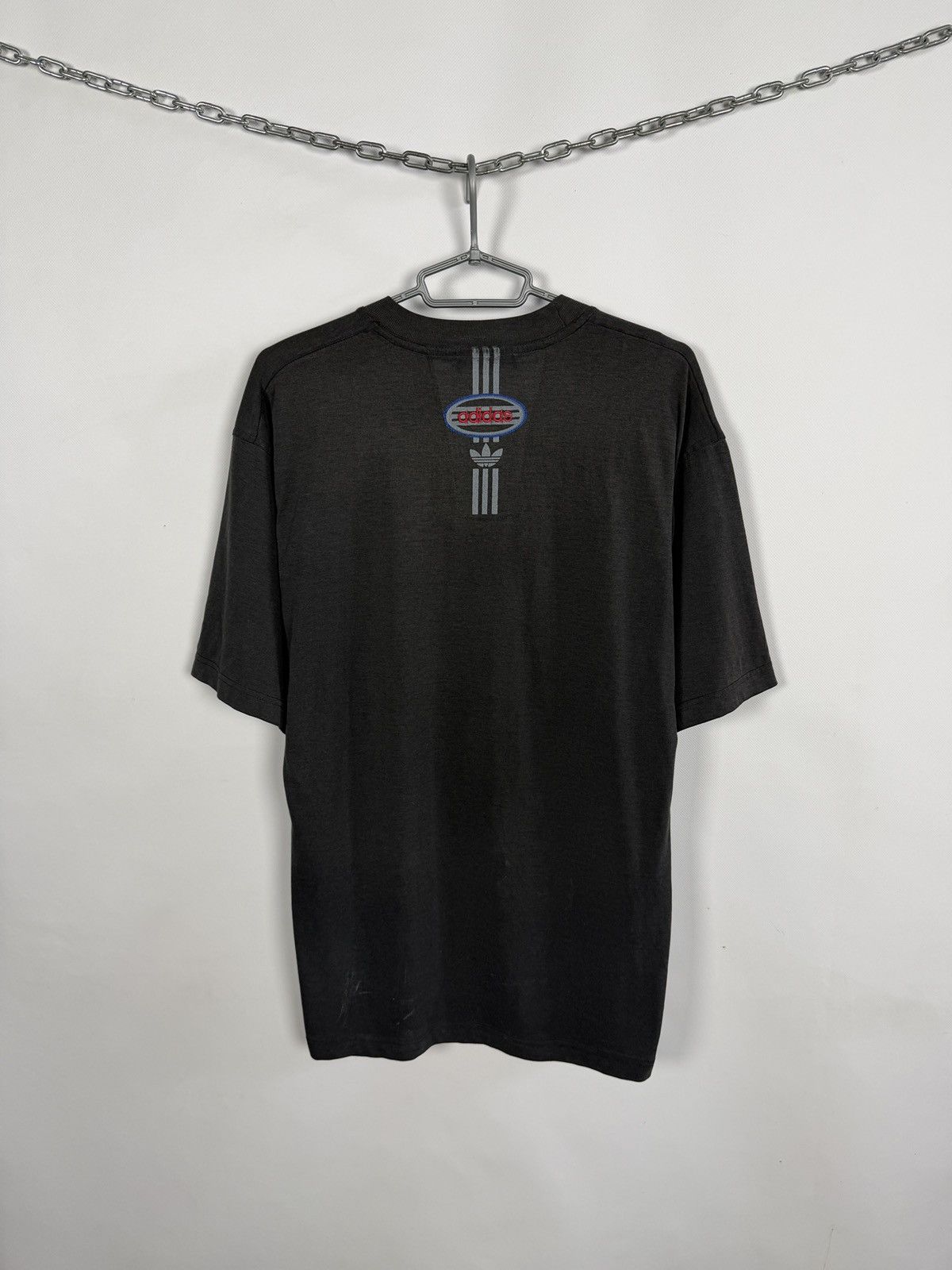 Adidas Adidas Vintage 90s T-Shirt Retro Three Stripes Trefoil Logo Size US XL / EU 56 / 4 - 11 Thumbnail