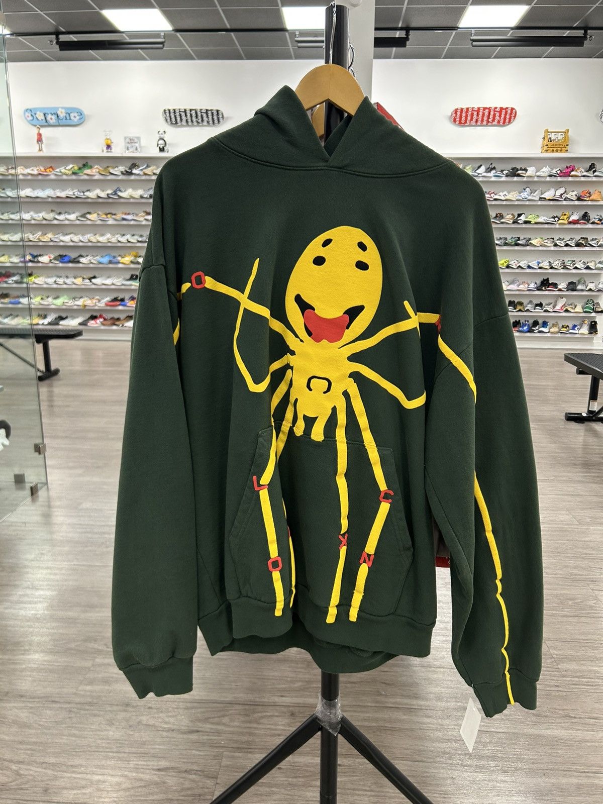 Cactus Plant Flea Market CPFM Complex Con Spider Hoodie