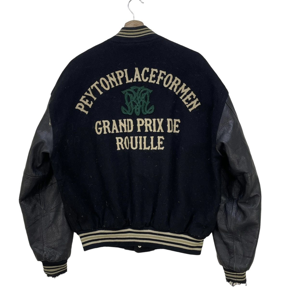 PPFM 🔥Vintage Peyton Place For Men GranprixVarsity Letterman Size US M / EU 48-50 / 2 - 4 Thumbnail