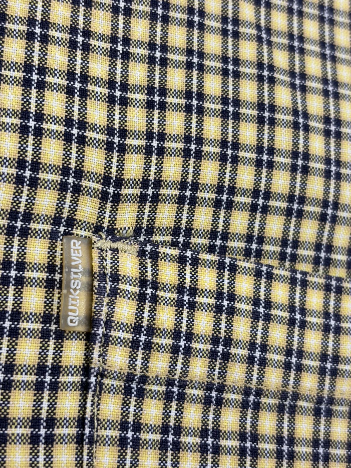 Quiksilver Vintage 90s Quiksilver Shirt Plaid Short Sleeve Button Front Size US M / EU 48-50 / 2 - 4 Thumbnail
