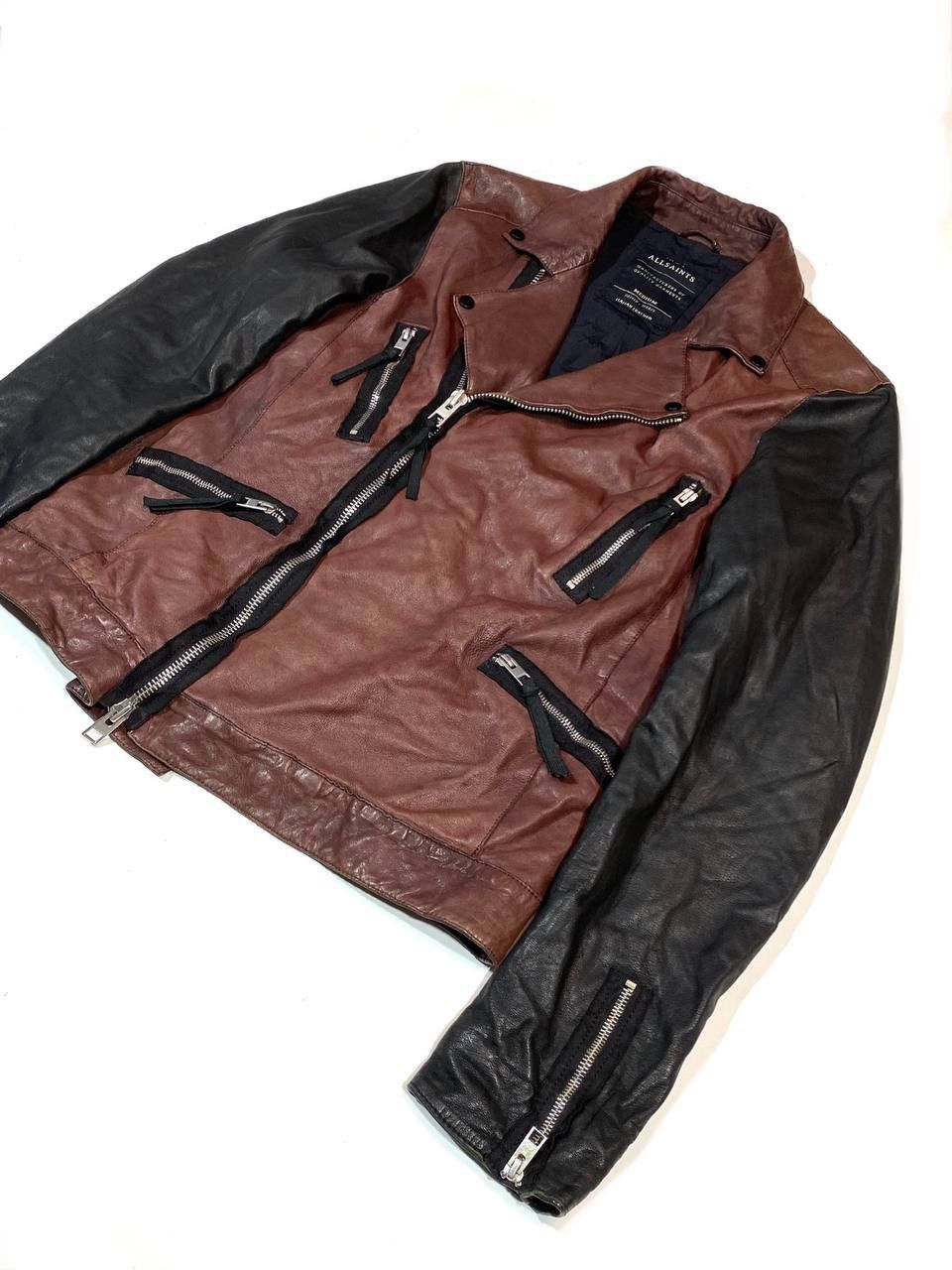 Allsaints Allsaints Men Leather Jacket Size US S / EU 44-46 / 1 - 6 Thumbnail