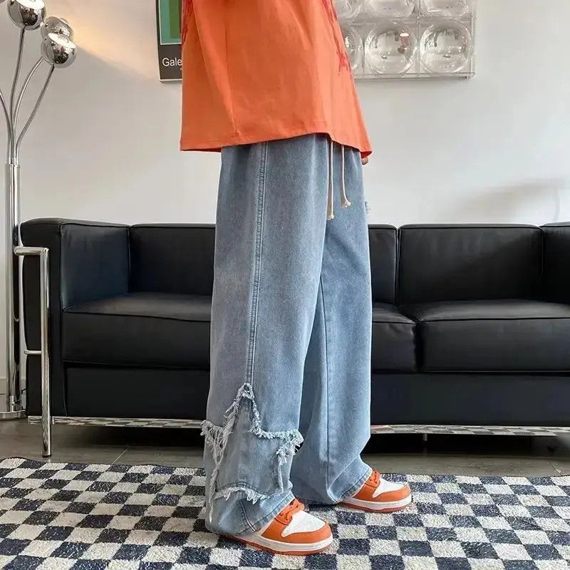Japanese Brand Vintage Star Embroidered Jeans Retro Y2k Pants Size US 32 / EU 48 - 3 Thumbnail