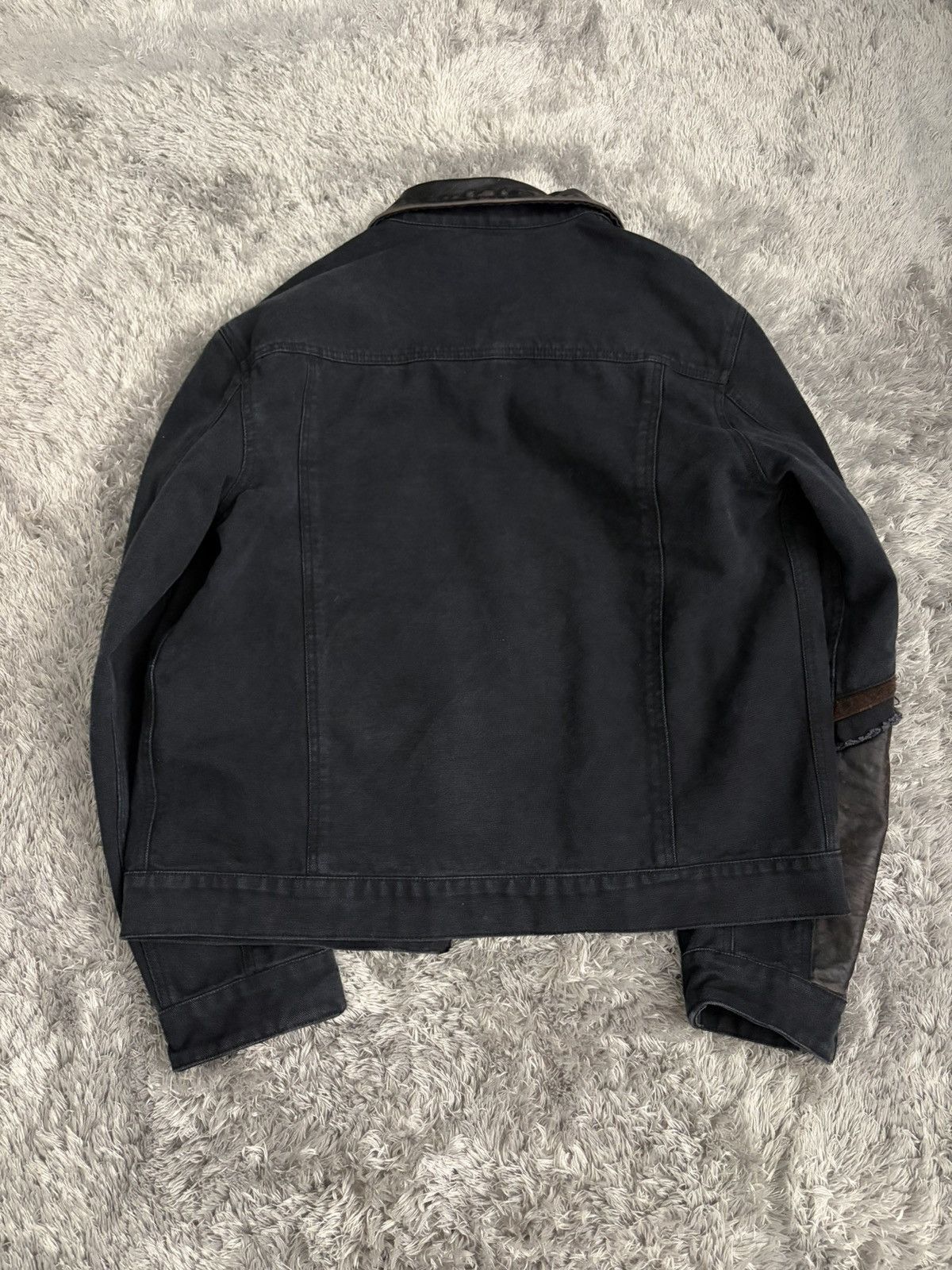 XLIM XLIM LEATHER DENIM TRUCKER Size US M / EU 48-50 / 2 - 8 Thumbnail