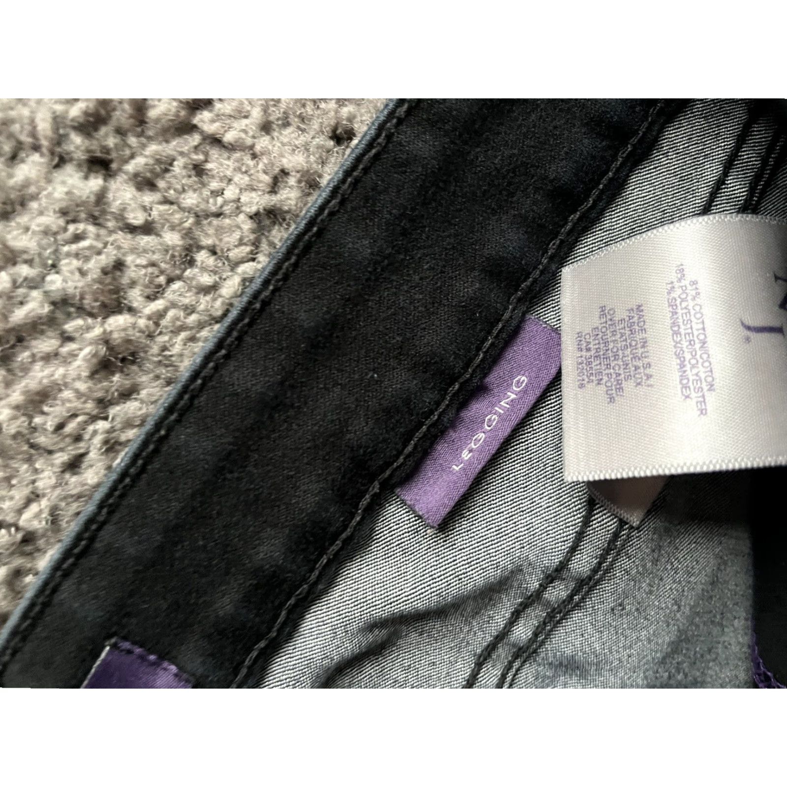 NYDJ NYDJ Jeans Women's Size 6 Black Skinny Leg Not Your Daughters Jeans Size 28" / US 6 / IT 42 - 6 Thumbnail