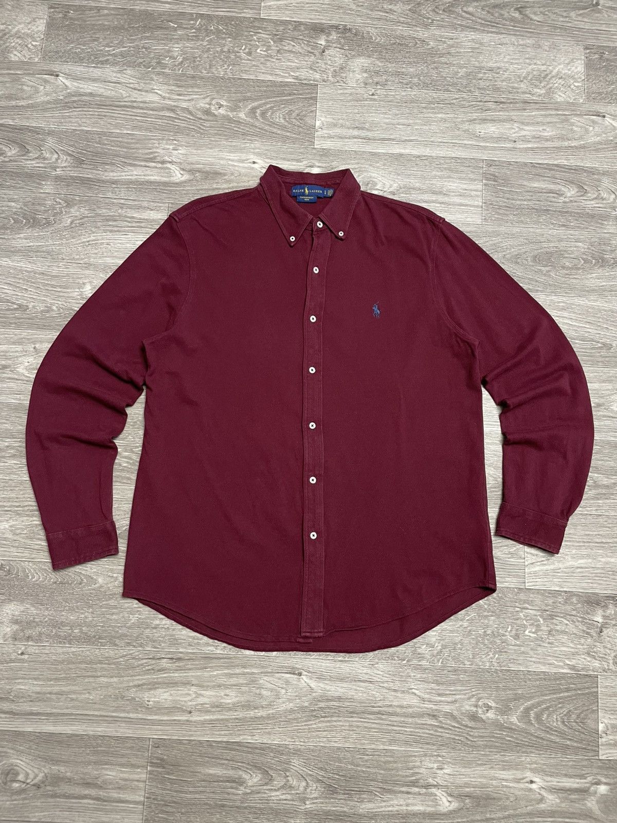 Polo Ralph Lauren Polo Ralph Lauren Long Sleeve Featherweight Mesh Shirt Size US L / EU 52-54 / 3 - 1 Thumbnail
