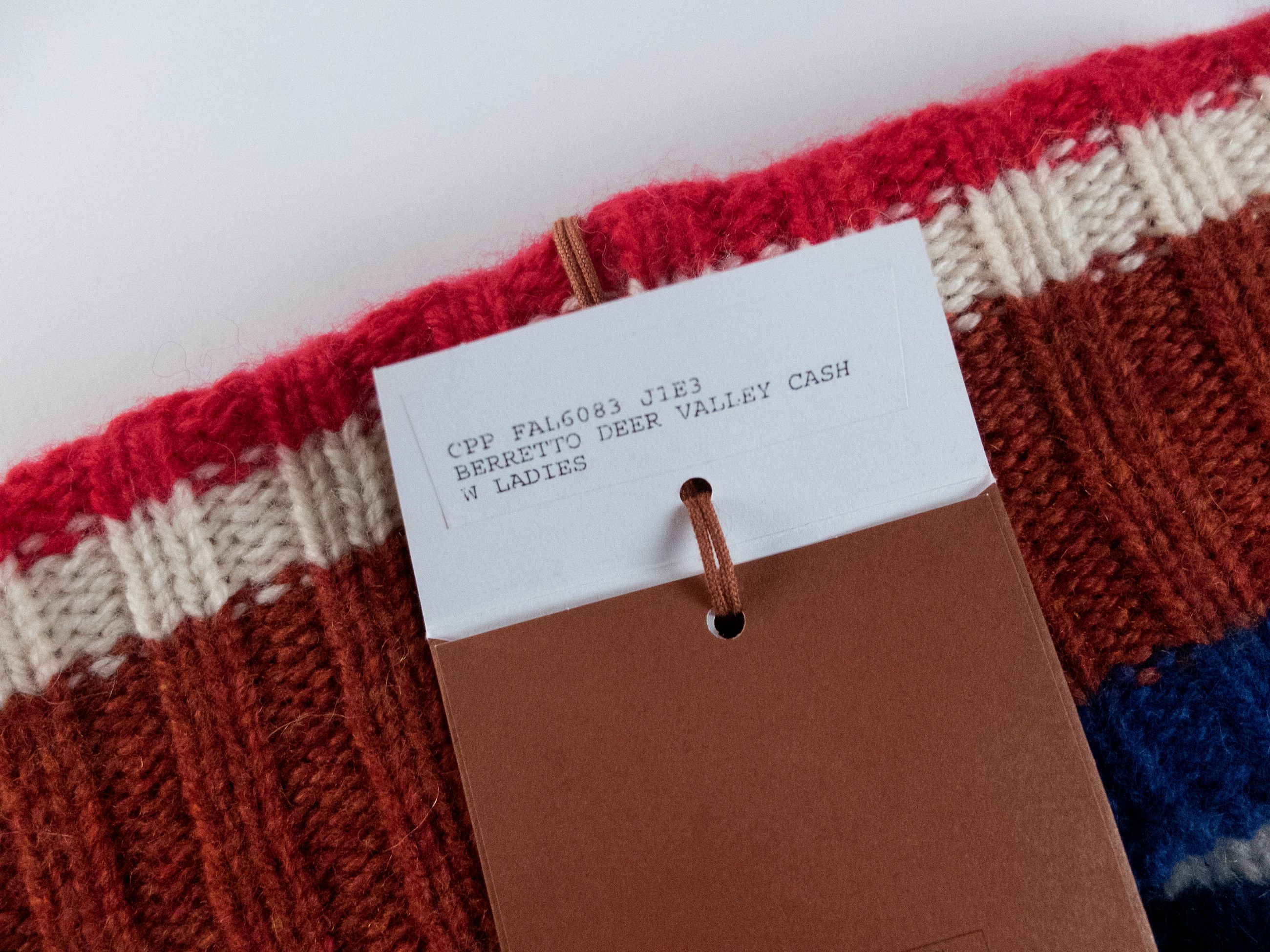 Loro Piana LORO PIANA Deer Valley striped cashmere beanie hat Size ONE SIZE - 3 Thumbnail