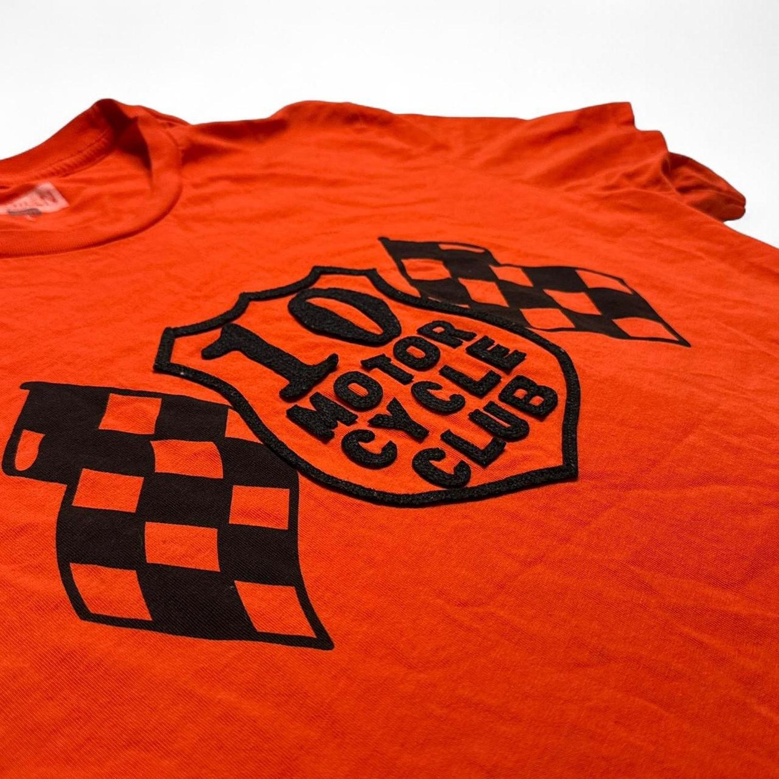 Levi's Denizen Levi’s Orange Motorcycle Club Graphic Tee Large Size US L / EU 52-54 / 3 - 3 Thumbnail